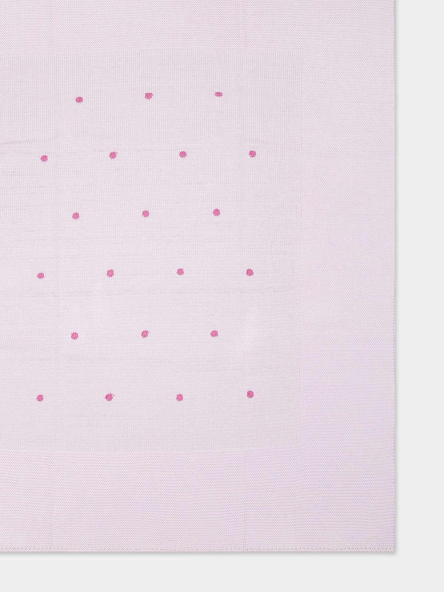 Couverture verte pour bébé enfants avec pois