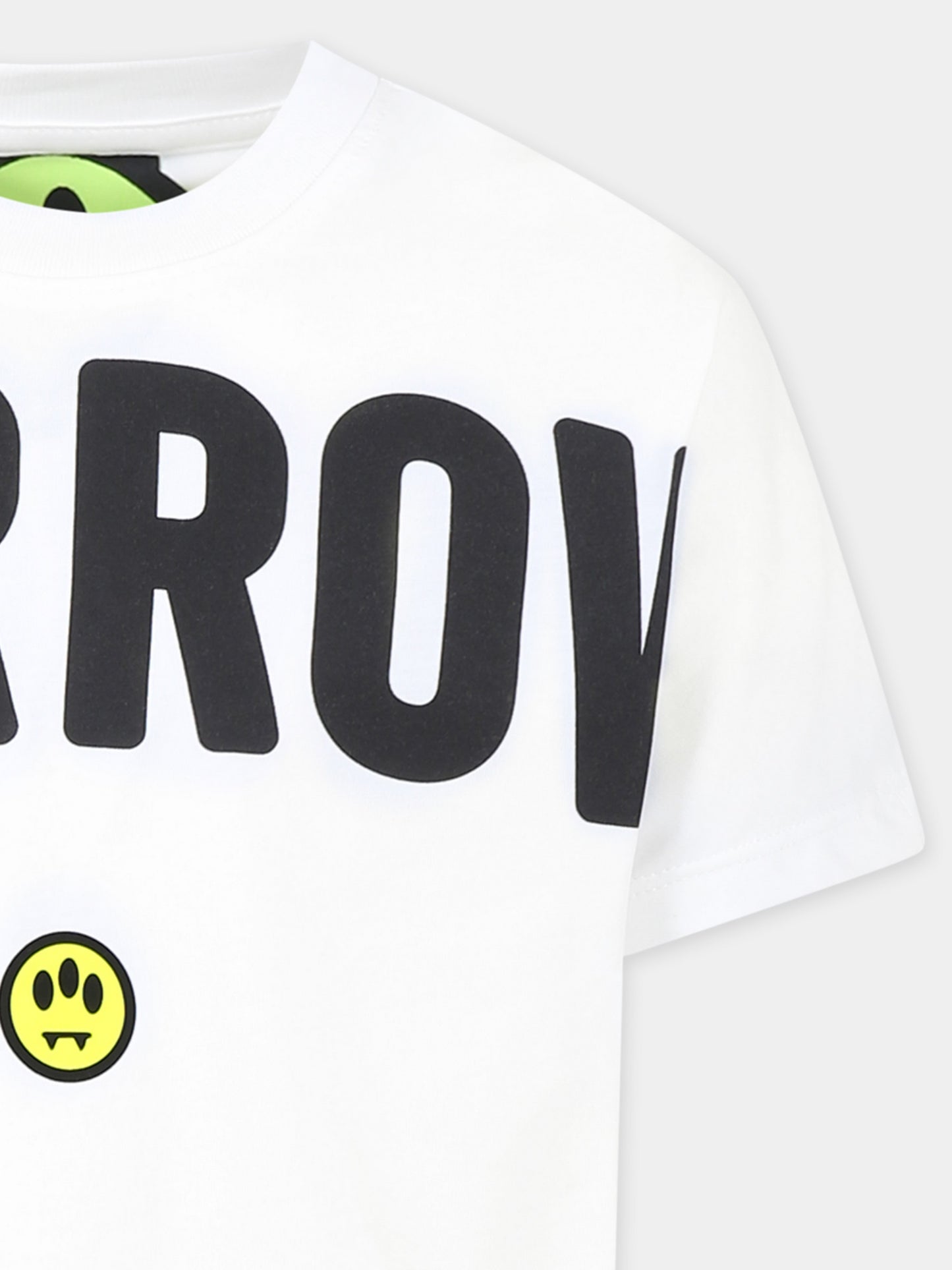 T-shirt vert pour enfants avec logo
