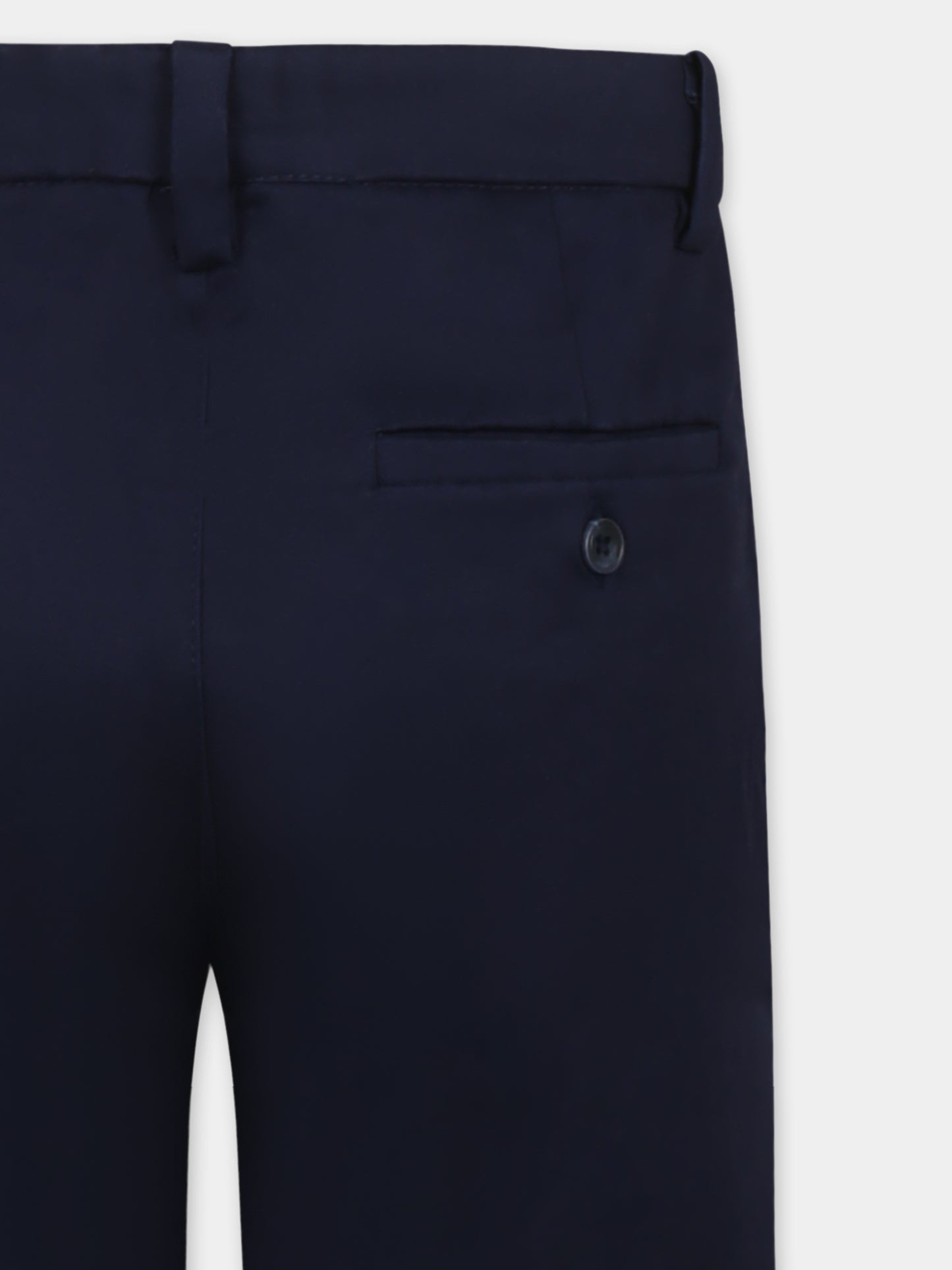 Short bleu pour garçon