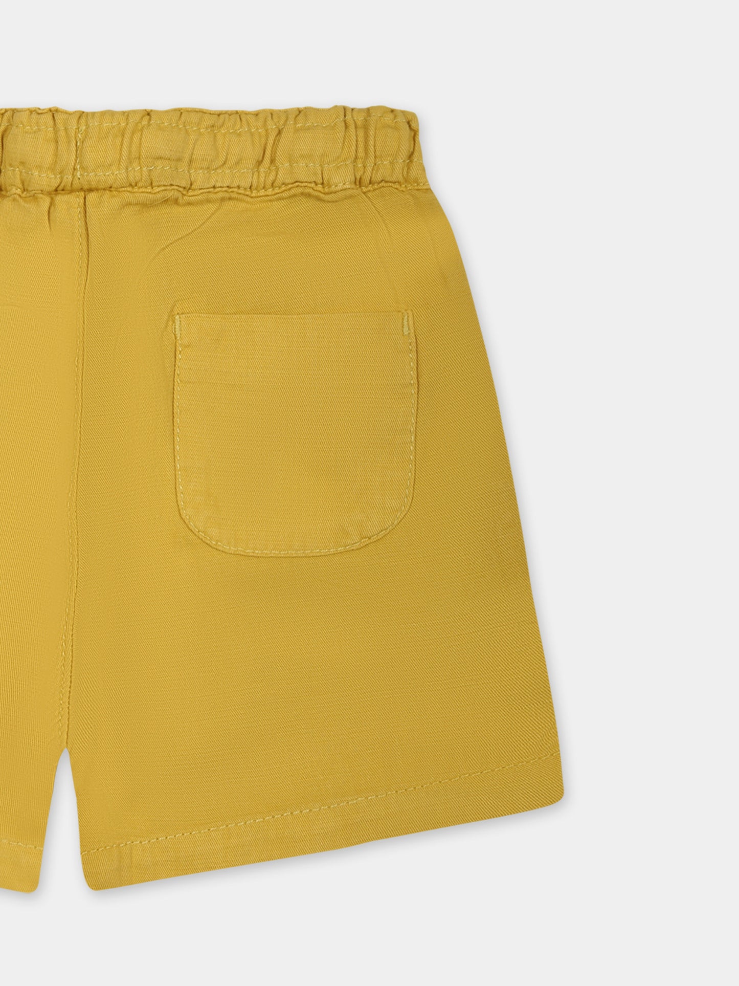 Shorts gialli per neonato,Mayoral,1247 026