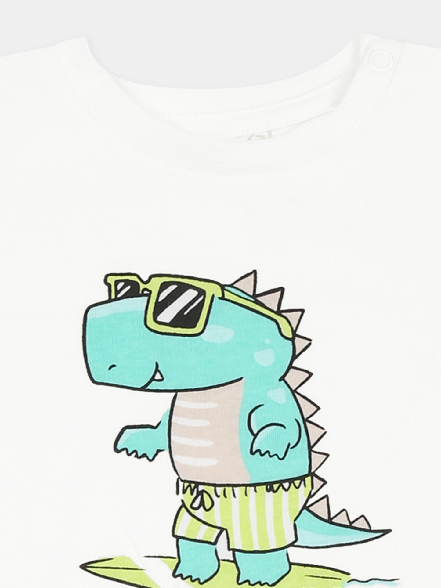 Ensemble multicolore pour bébé garçon avec dinosaures