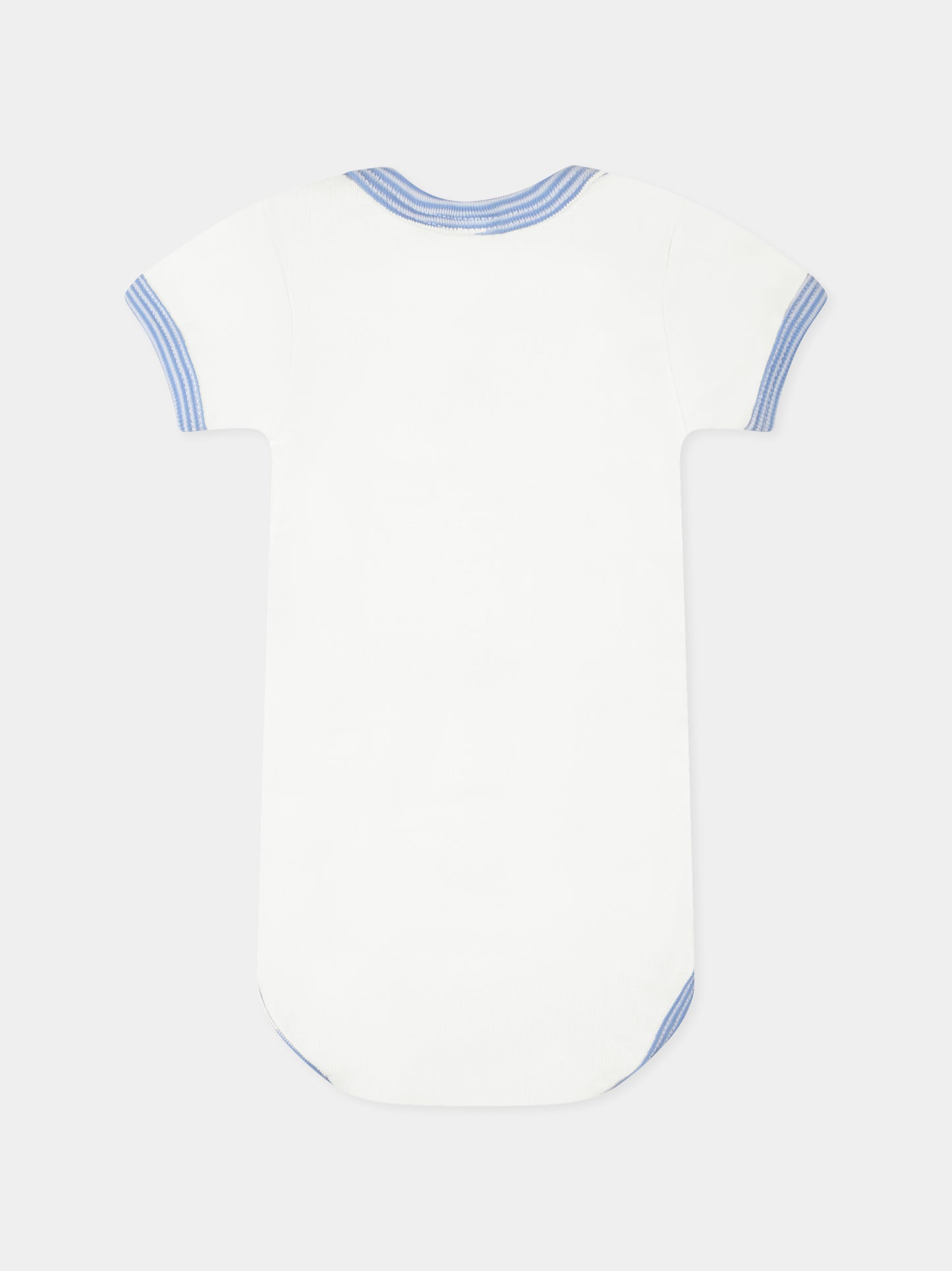 Set body bianco per neonati con animali,Petit Bateau,A0CZT VARIANTE 1 00