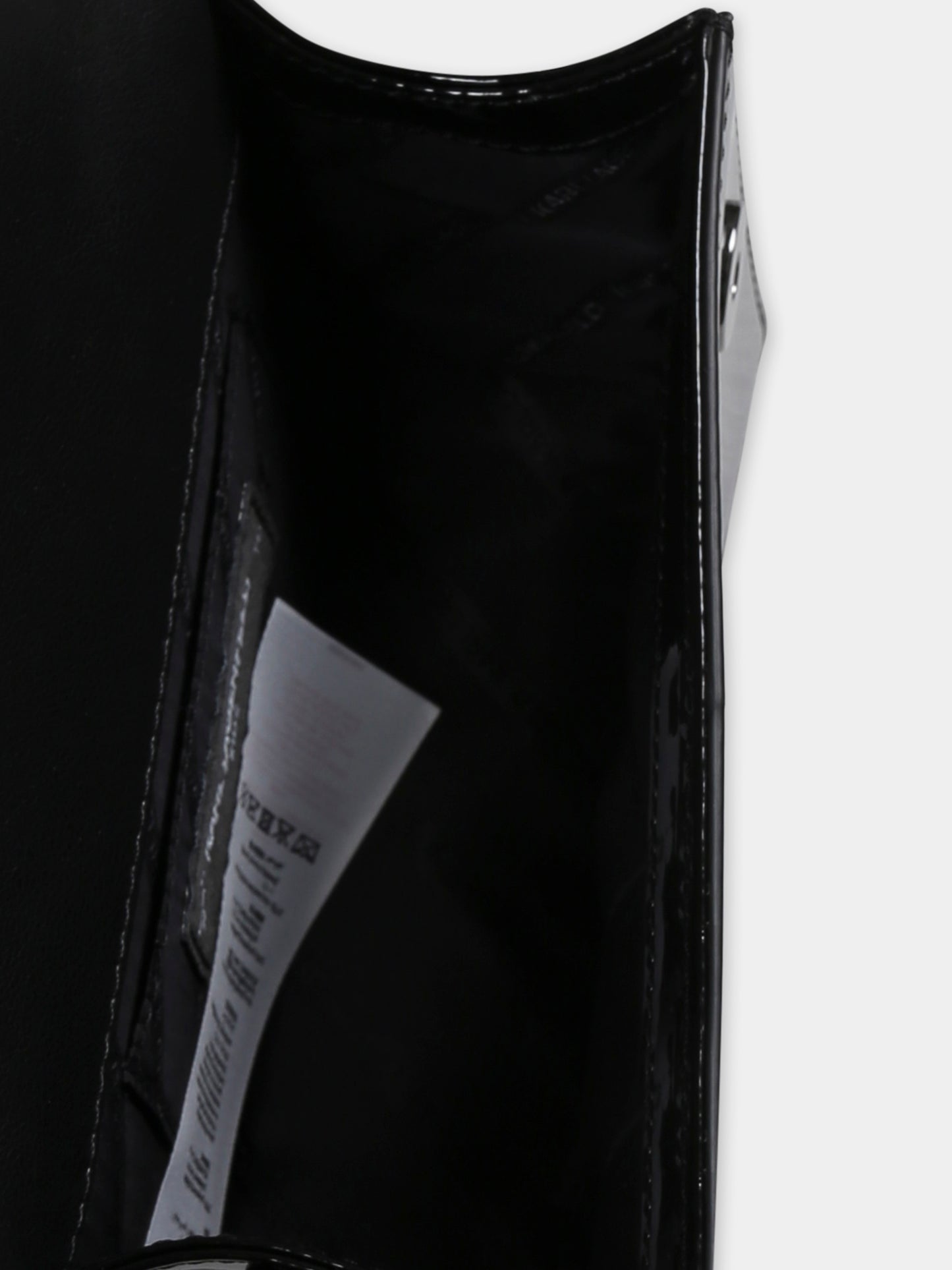 Borsa nera per bambina con logo,Karl Lagerfeld Kids,Z30405 09B