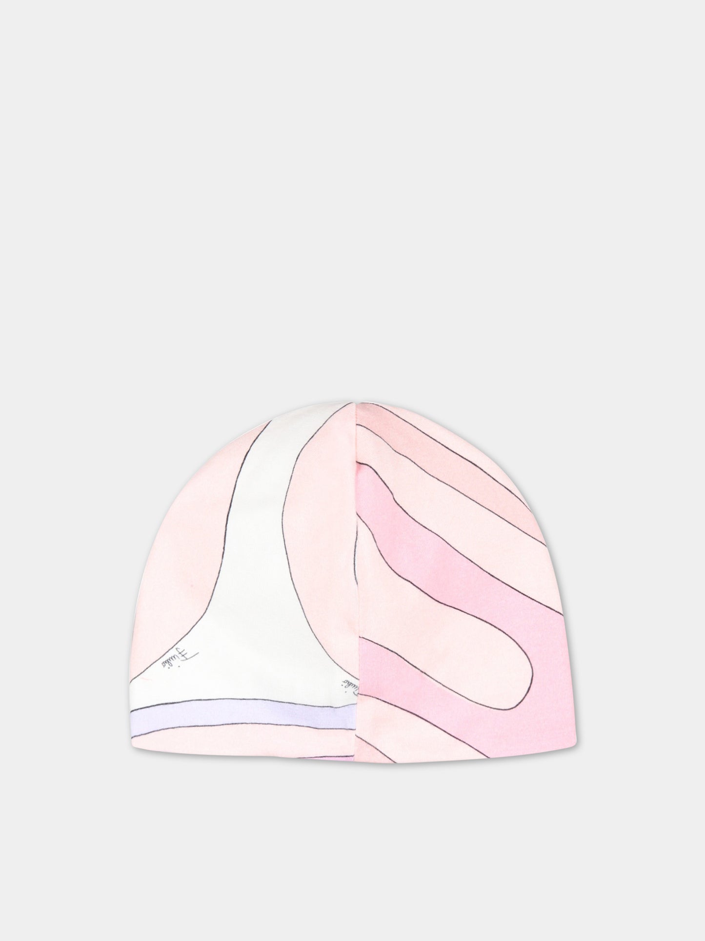 Set multicolor per neonata con logo,Emilio Pucci Junior,PSB020 J0262 500MC