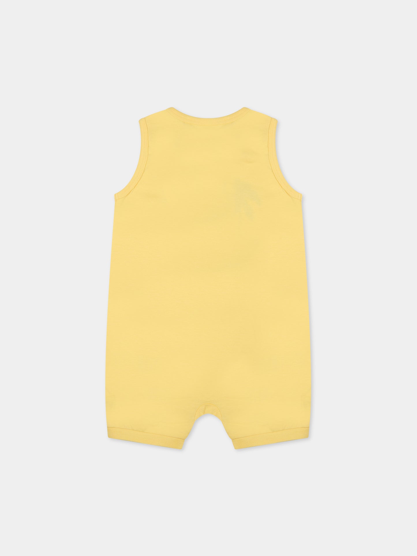 Pagliaccetto giallo per neonati con faccina,Molo,6S23B403 8720