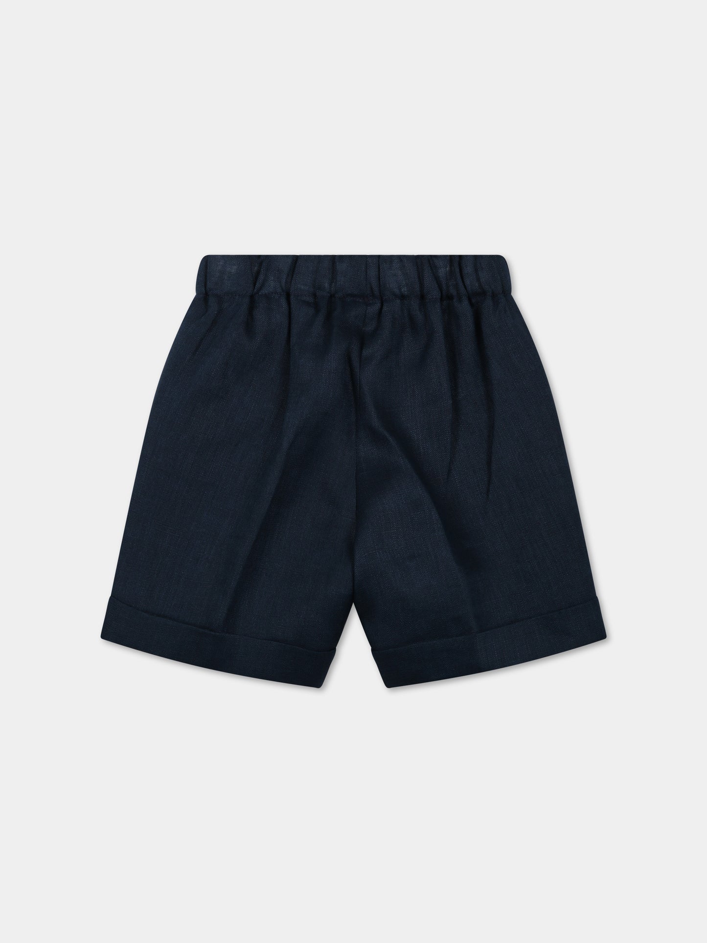 Shorts blu per neonato,La Stupenderia,CCBR71D16