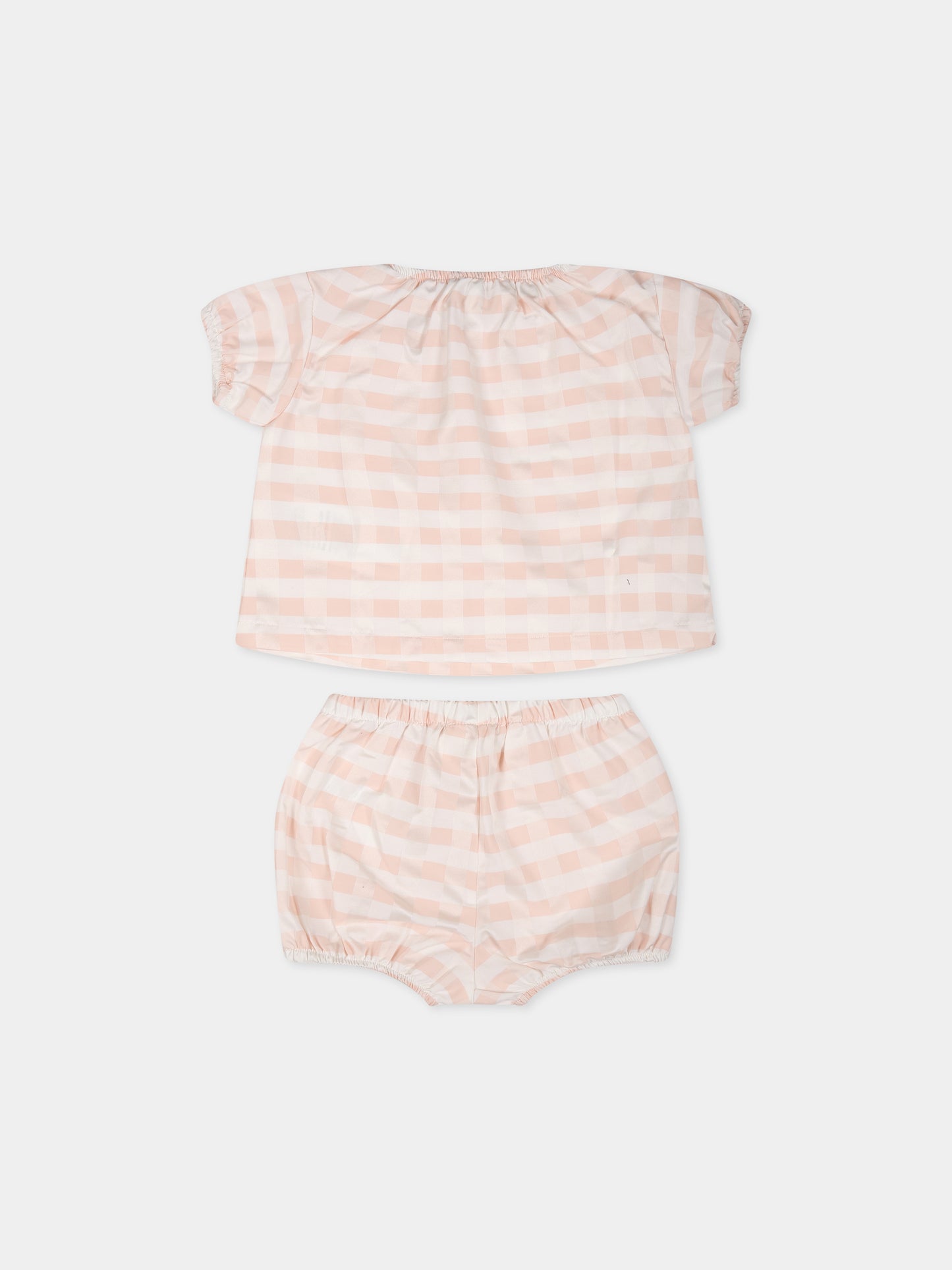 Completo rosa per neonata,Le Petit Coco,LGCD003 CQ304 C004