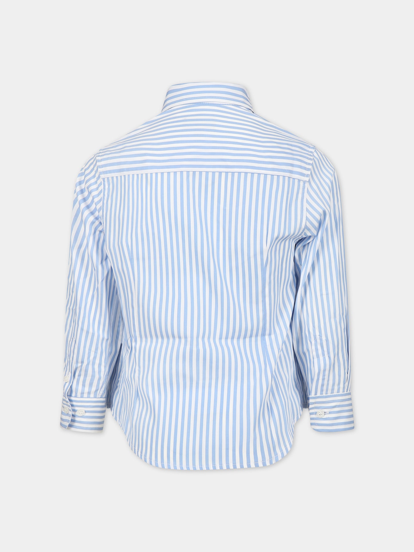 Camicia multicolor per bambino con logo,Fay Kids,FS5P00 P0269 100CE