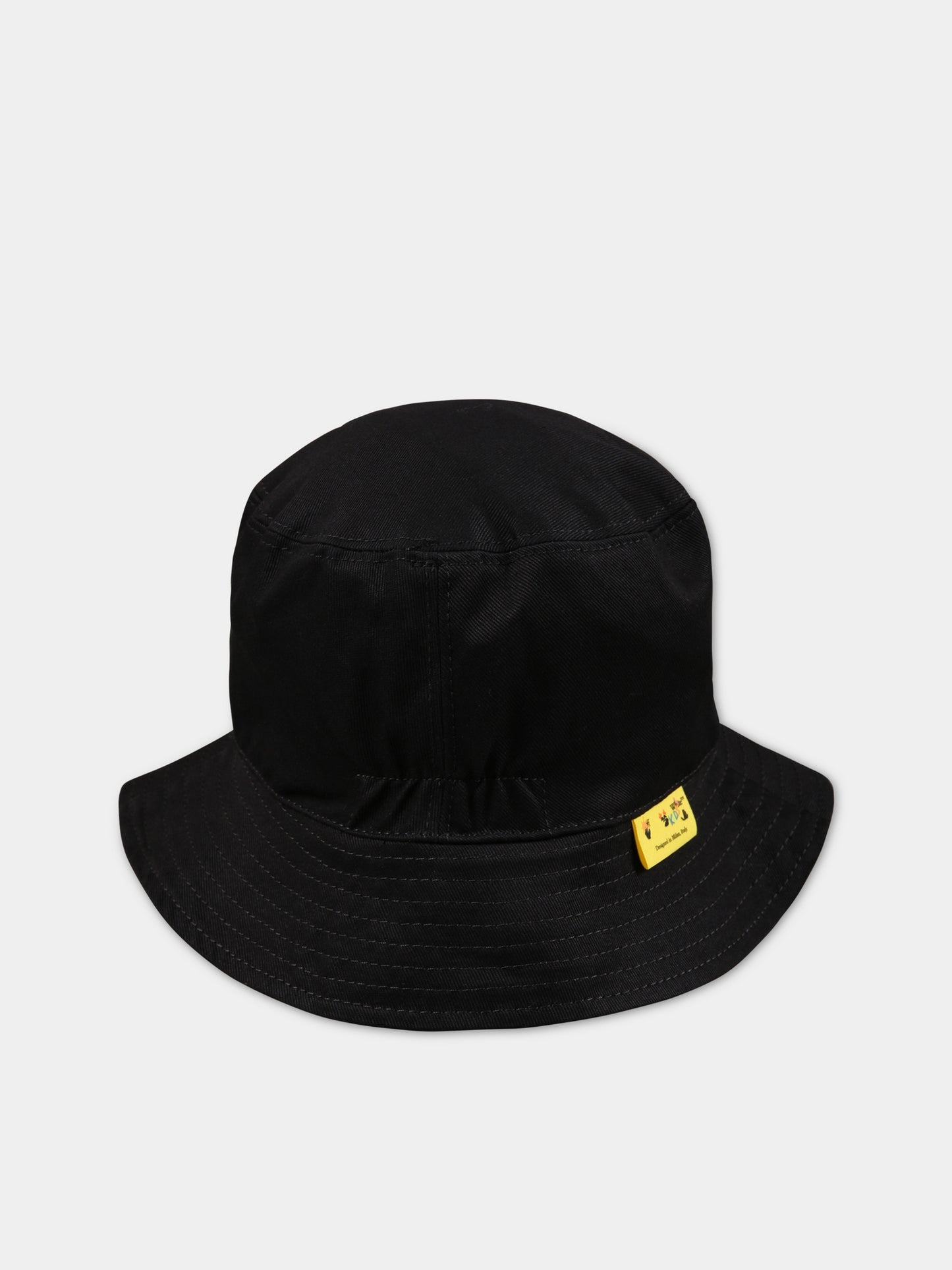 Cloche nero per neonati con logo,Off White,OB8X001S23FAB0021001