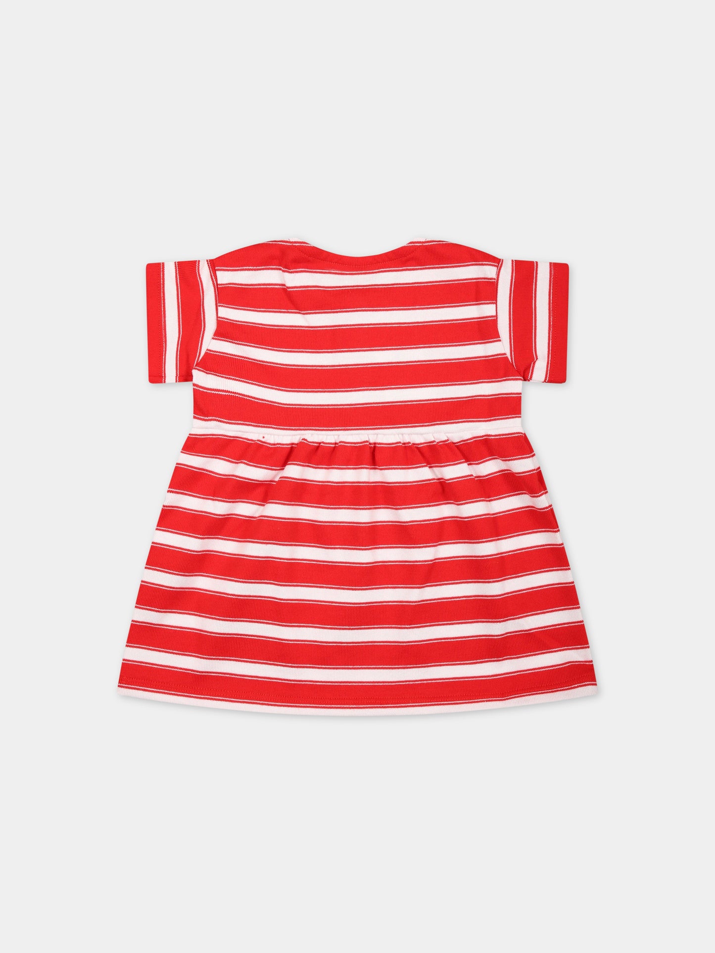 Vestito multicolor per neonata,Petit Bateau,A0753 PEPS/MARSHMALLOW
