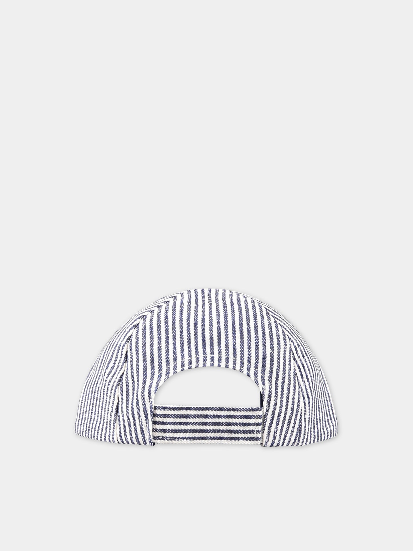 Cappello multicolor neonato con scritta Petit Bateau family ,Petit Bateau,A06QU MEDIEVAL/MARSHMALLOW