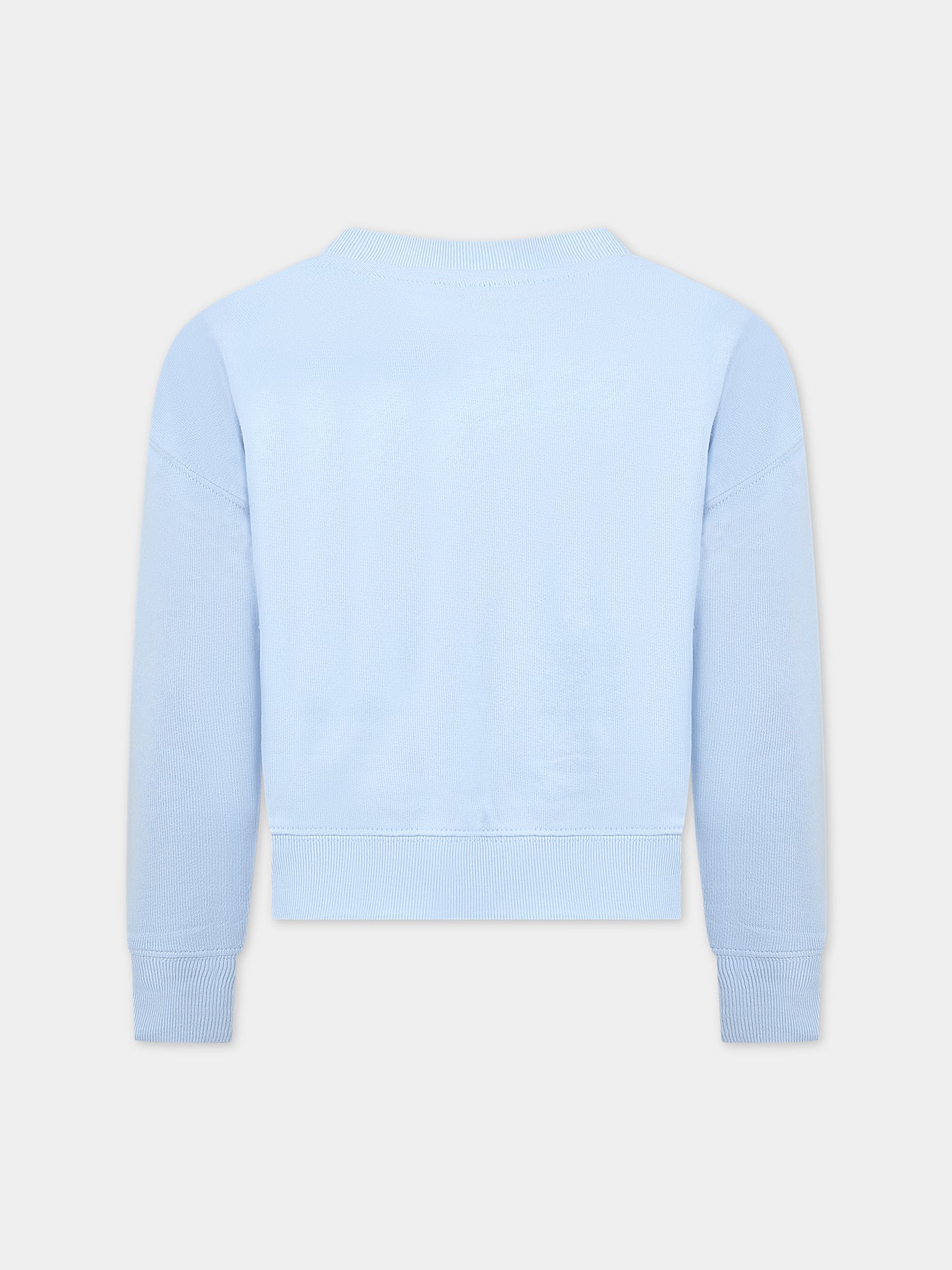 Felpa celeste per bambino con logo e iconico cavallino,Ralph Lauren Kids,903866001