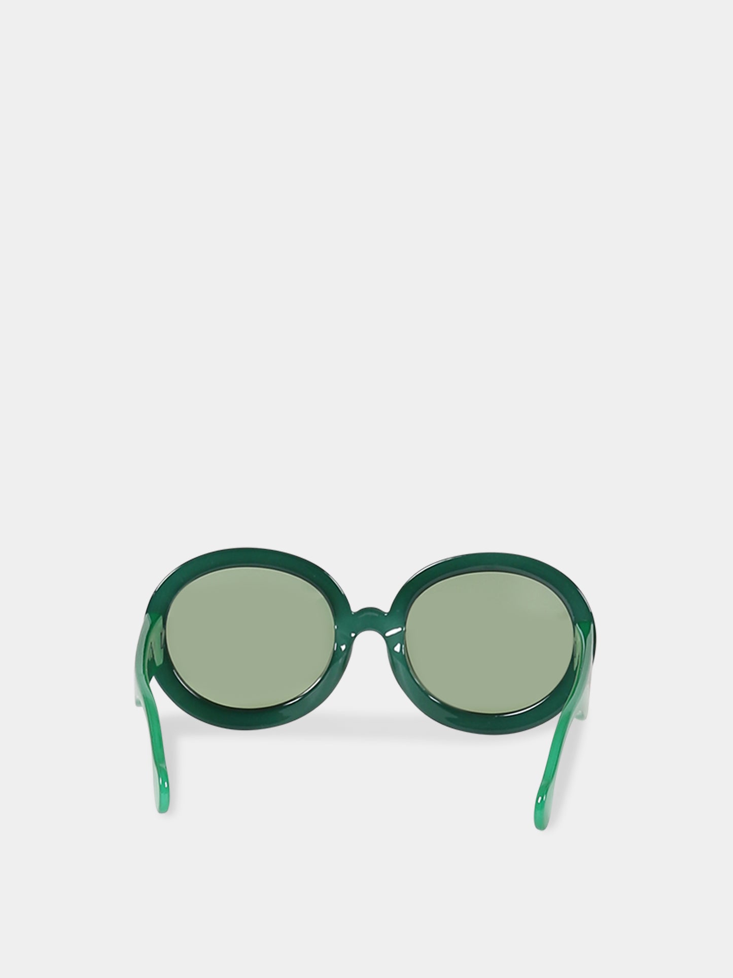 Occhiali verdi da sole per bambini con logo,The Animals Observatory,S23103 188 XX