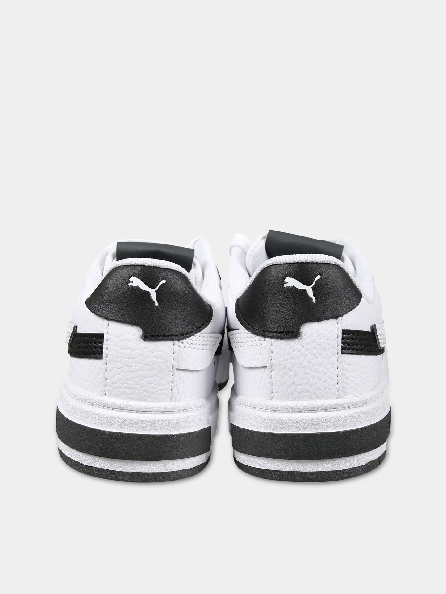 Sneakers bianche per bambino con logo e dettagli neri,Puma,PU391512 391512 02