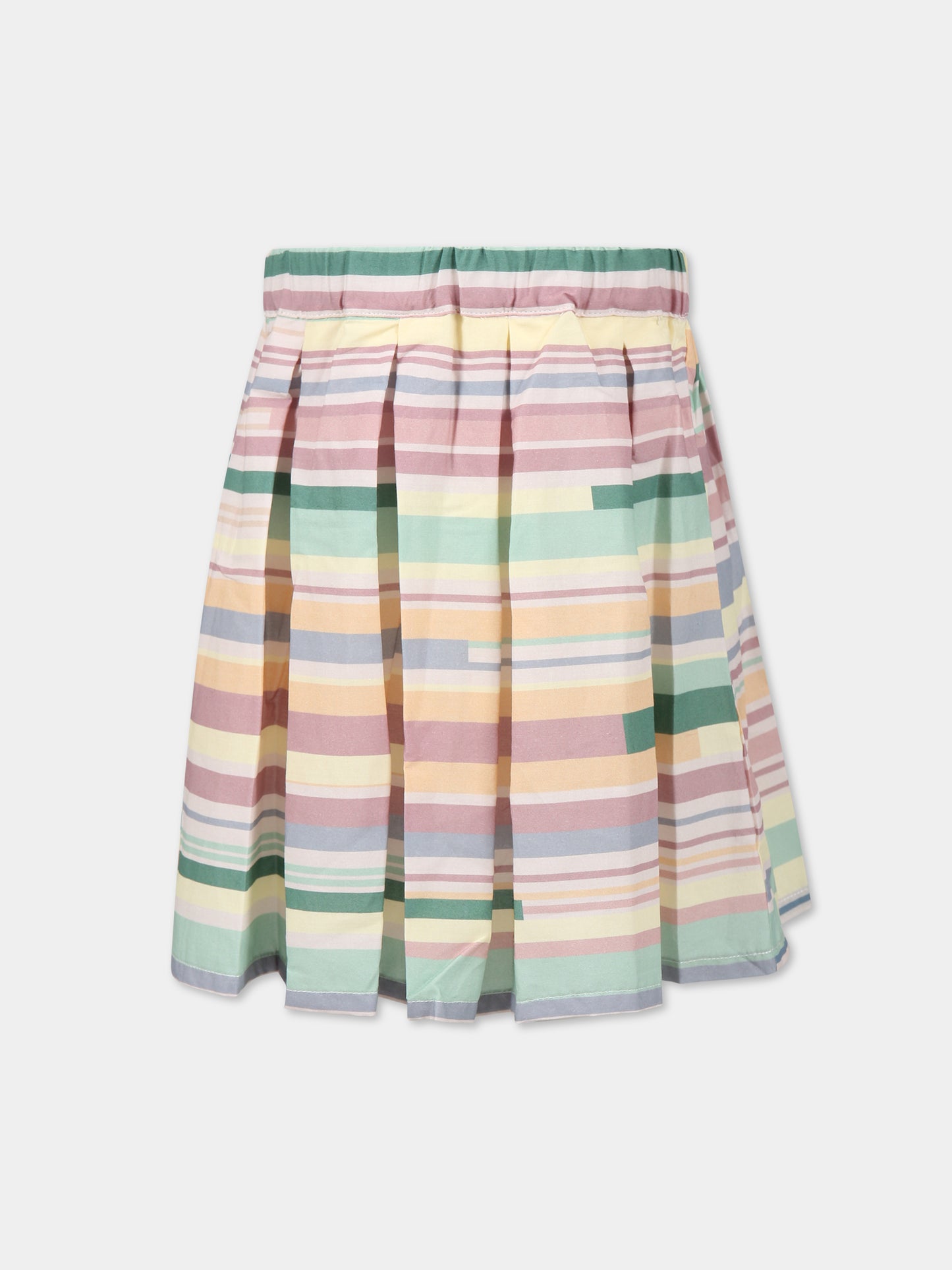 Gonna multicolor per bambina,Coco Au Lait,14COCO1057