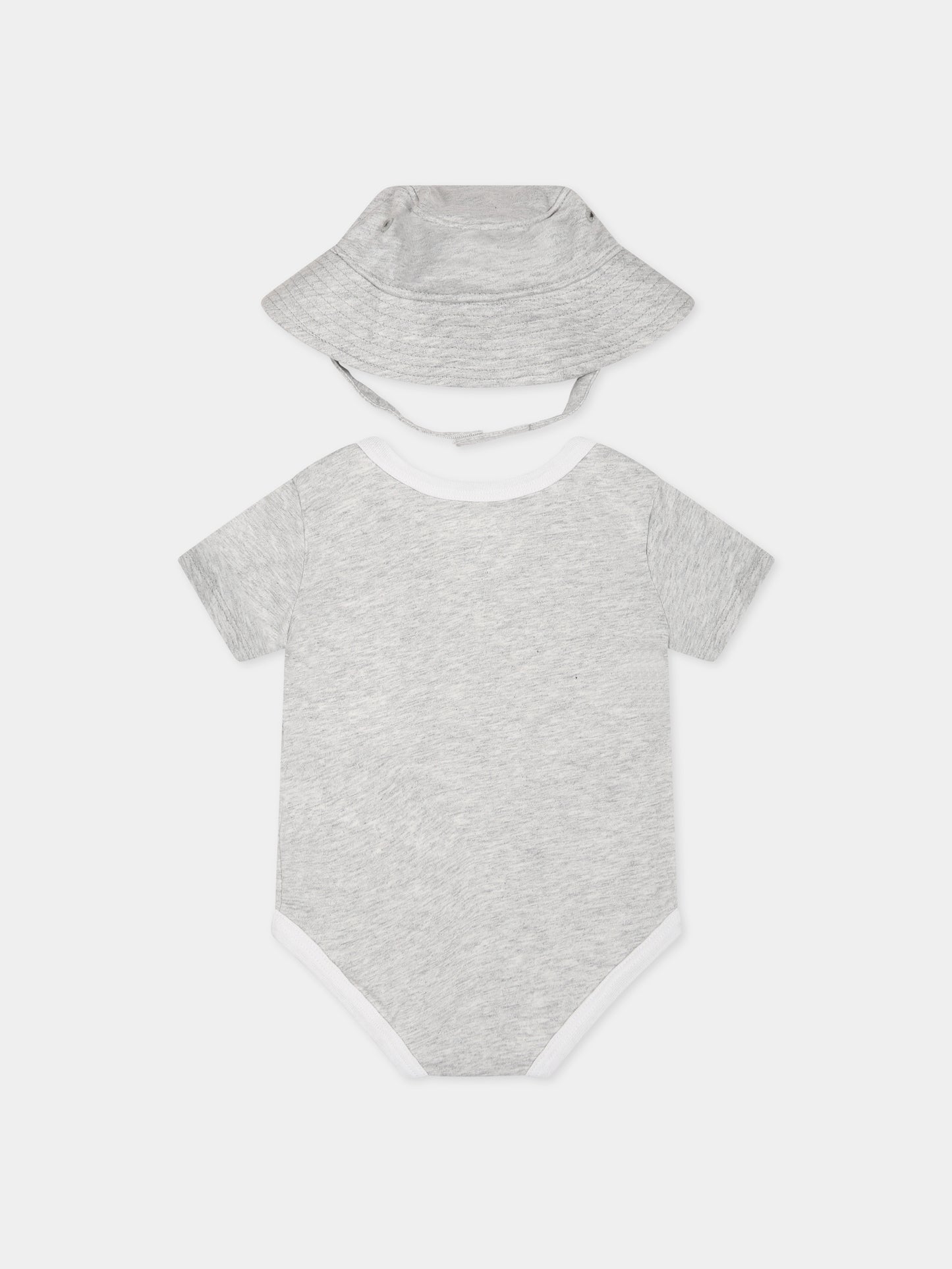 Set grigio per neonati con logo,Nike,NN0815 C87