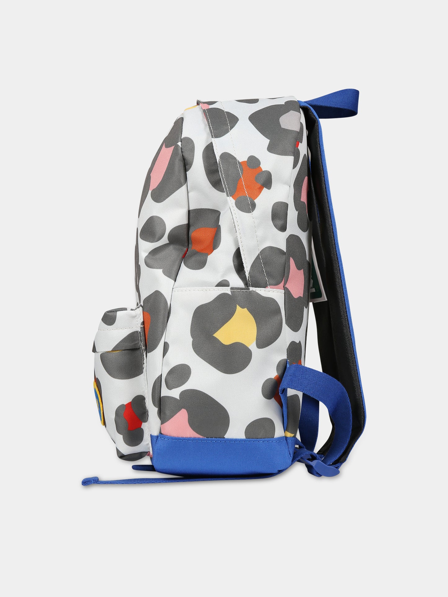 Zaino bianco per bambini con stampa e logo,Kenzo Kids,K10075 261