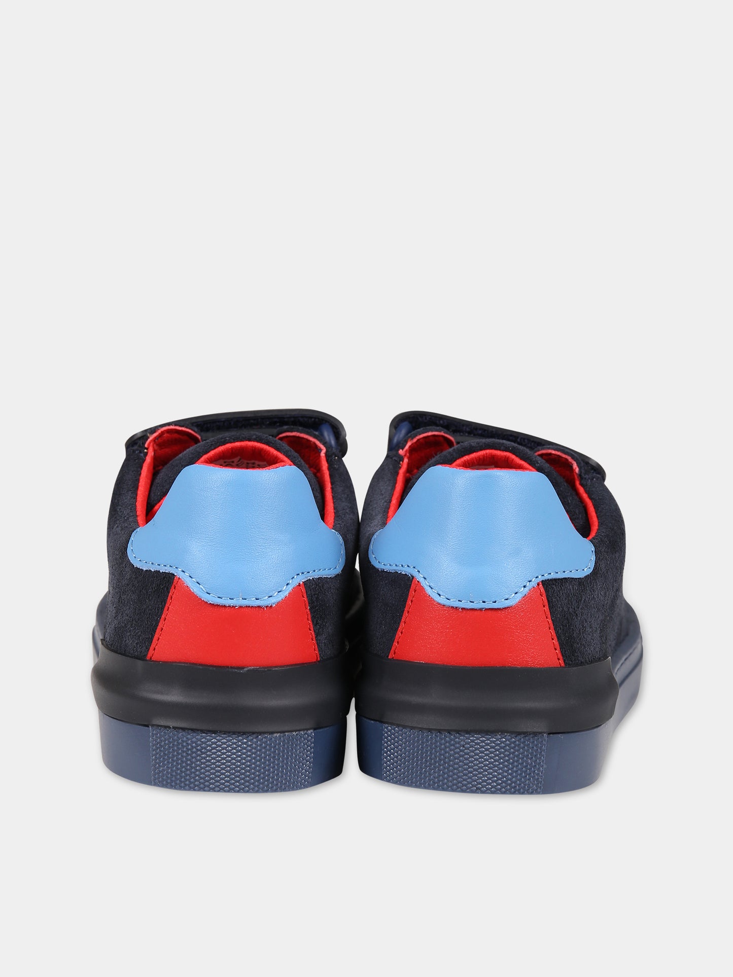 Sneakers blu per bambino con logo,Little Marc Jacobs,W29064 85T