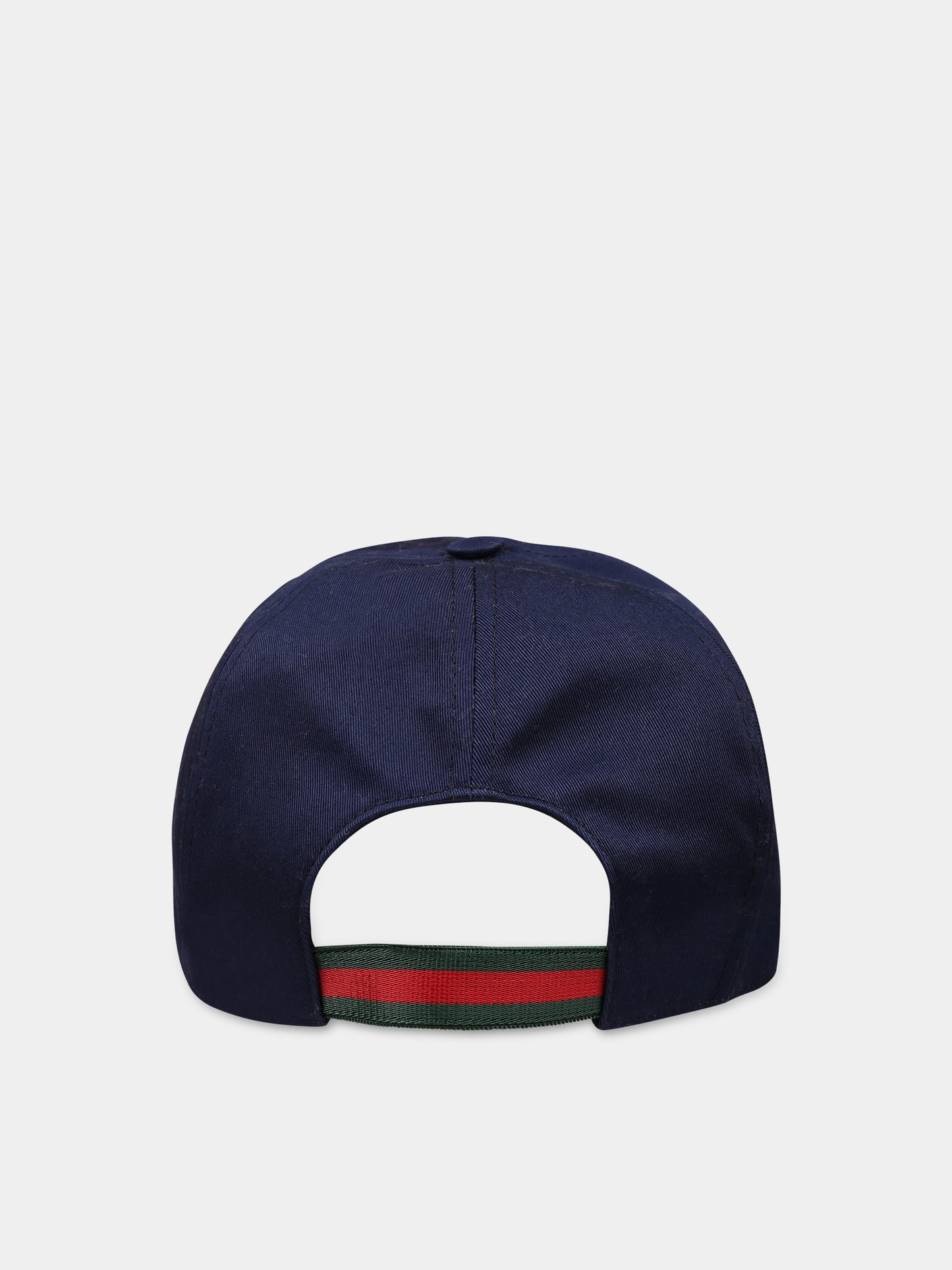 Cappello blu per bambini con logo,Gucci Kids,753444 3HAUC 4084