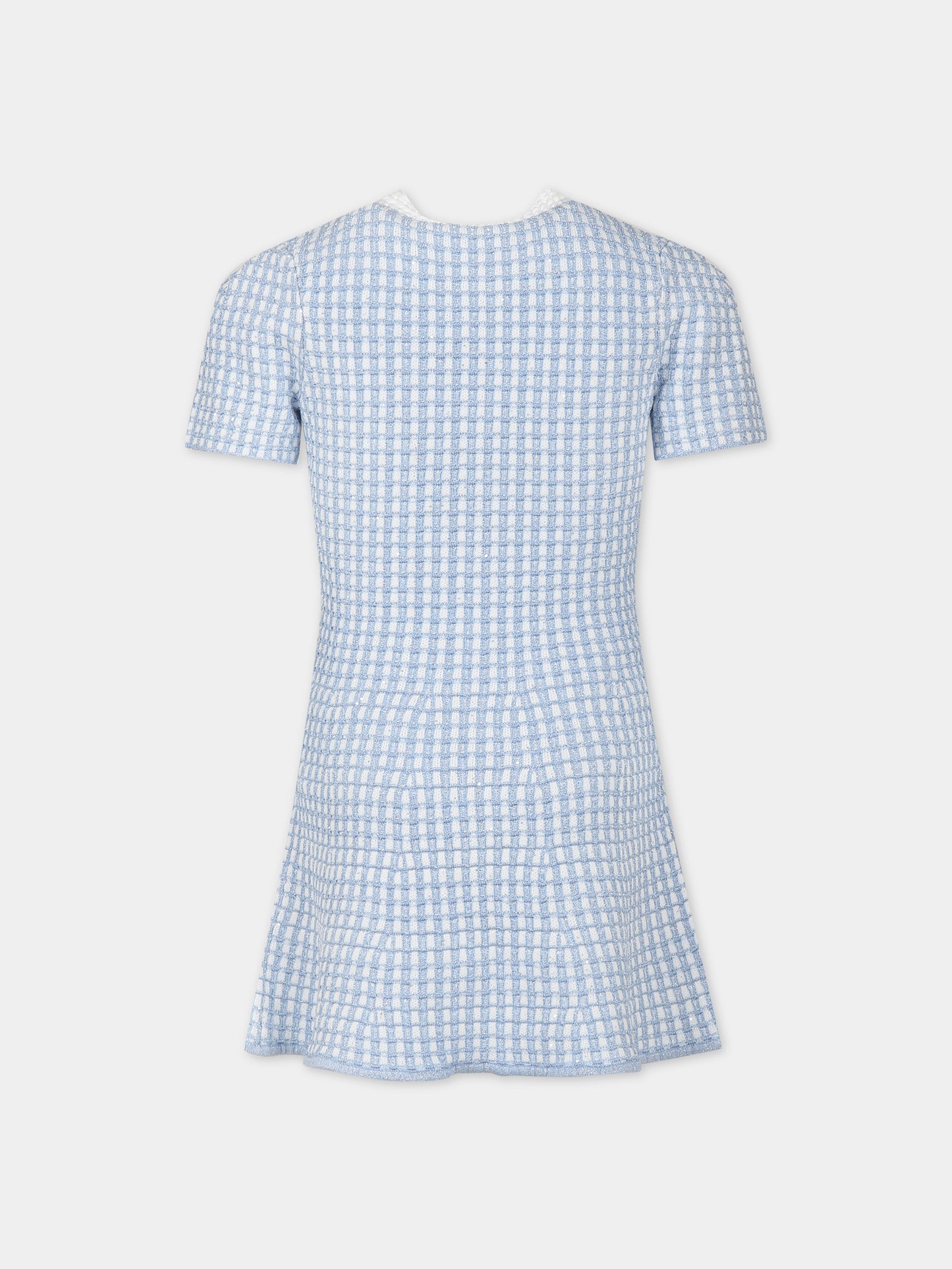 Vestito celeste per bambina,Self Portrait,PF23 727S BL