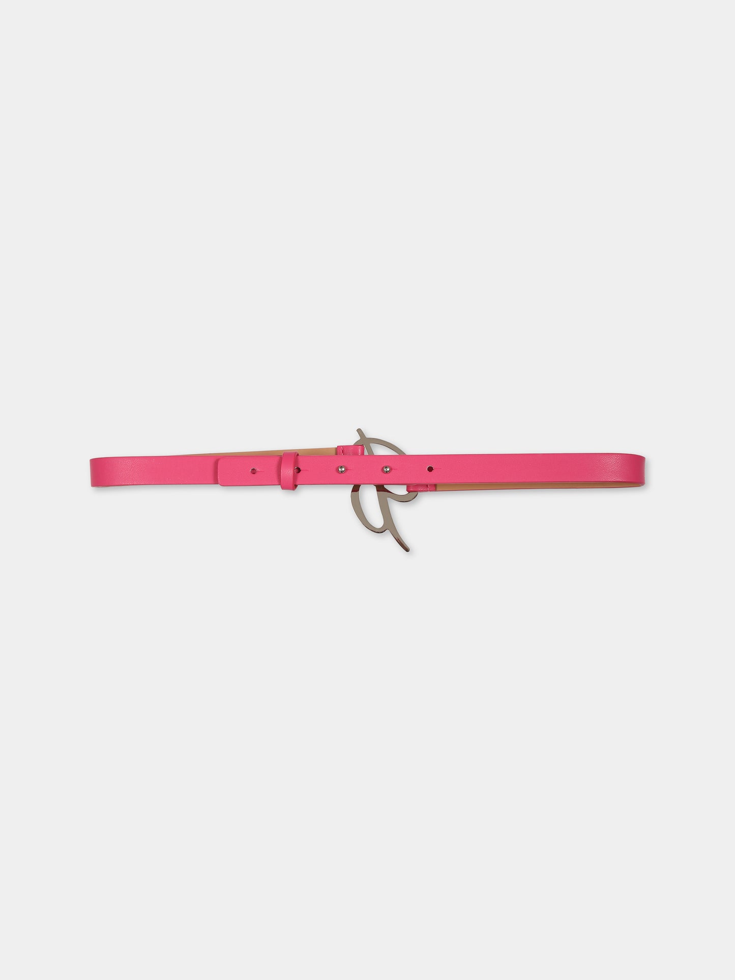 Cintura fucsia per bambina con logo,Blumarine Baby,IF3171 X0517