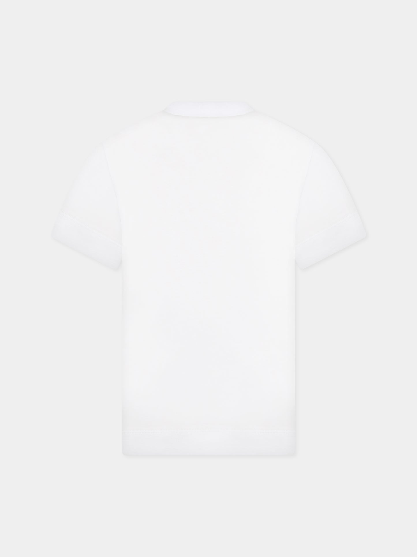 T-shirt bianca per bambini con logo,Marni Kids,M002MV M00HZ 0M100