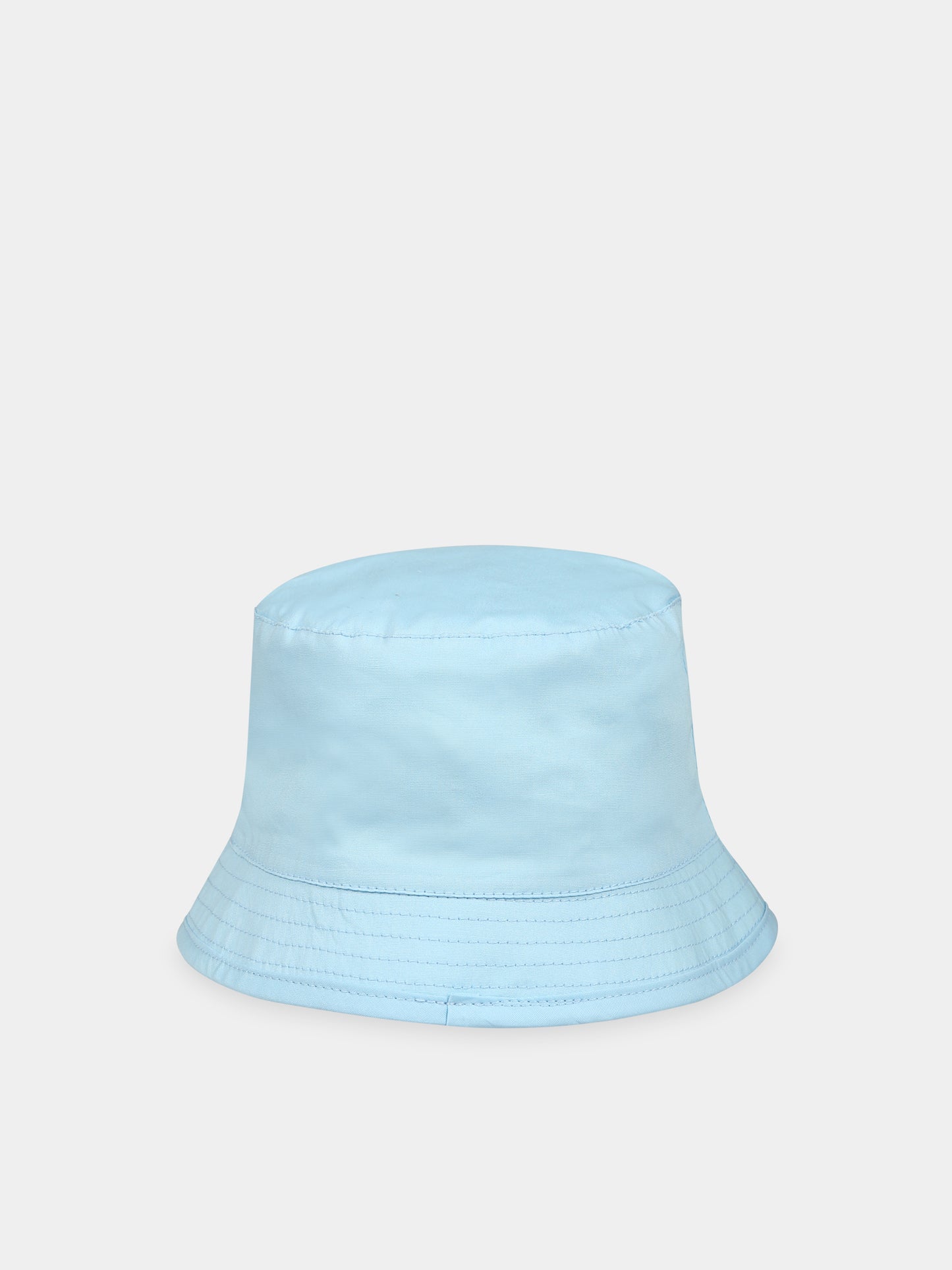 Cloche celeste per neonato con Teddy Bear e logo,Moschino Kids,MMX04A LMA01 40304