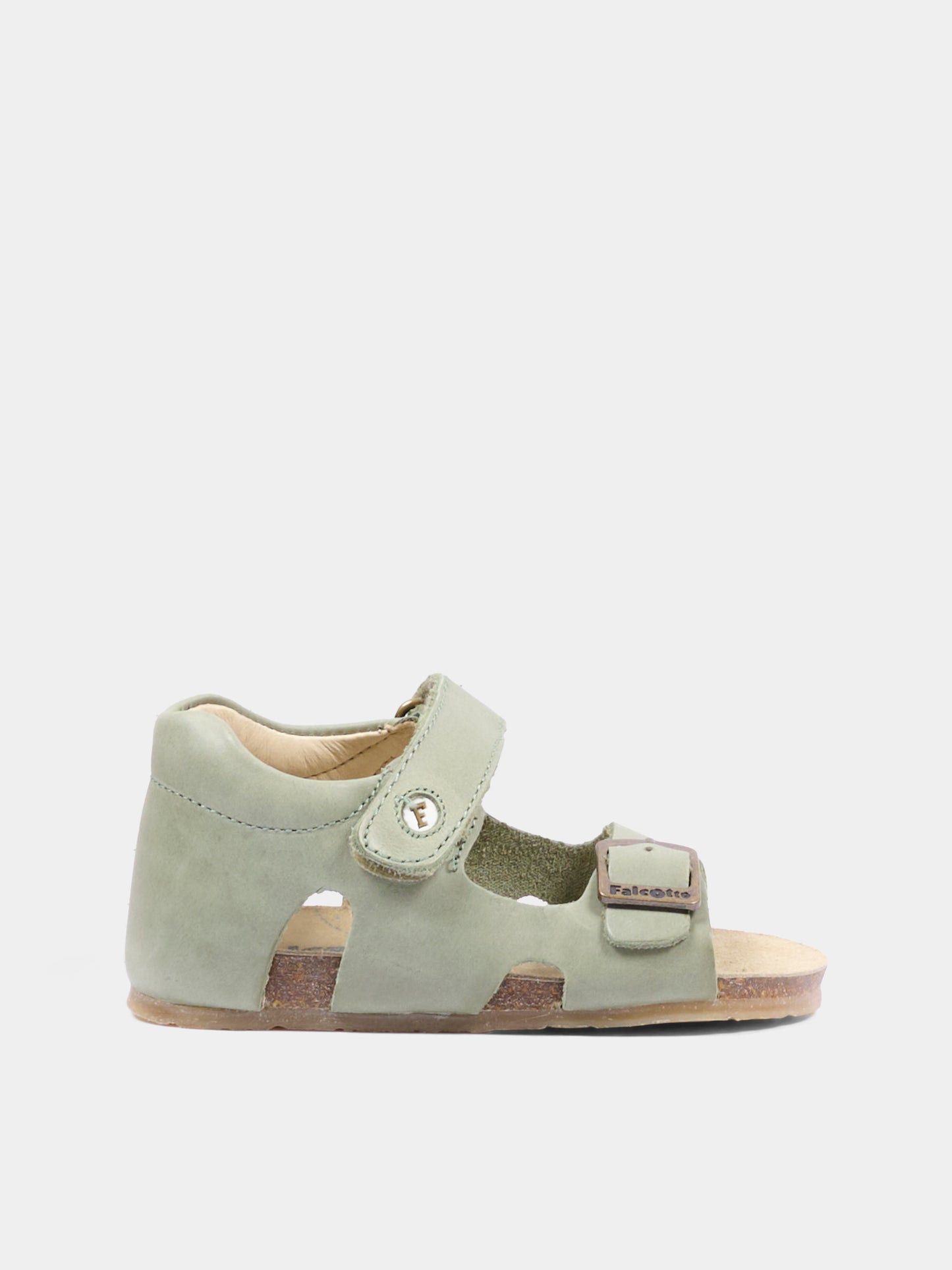 Sandalo verde Bea per neonato