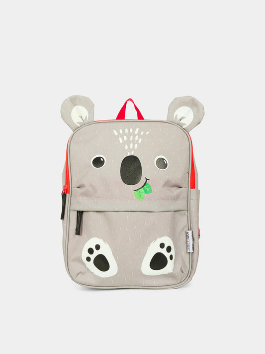 Sac à dos gris pour bébé enfants avec koala