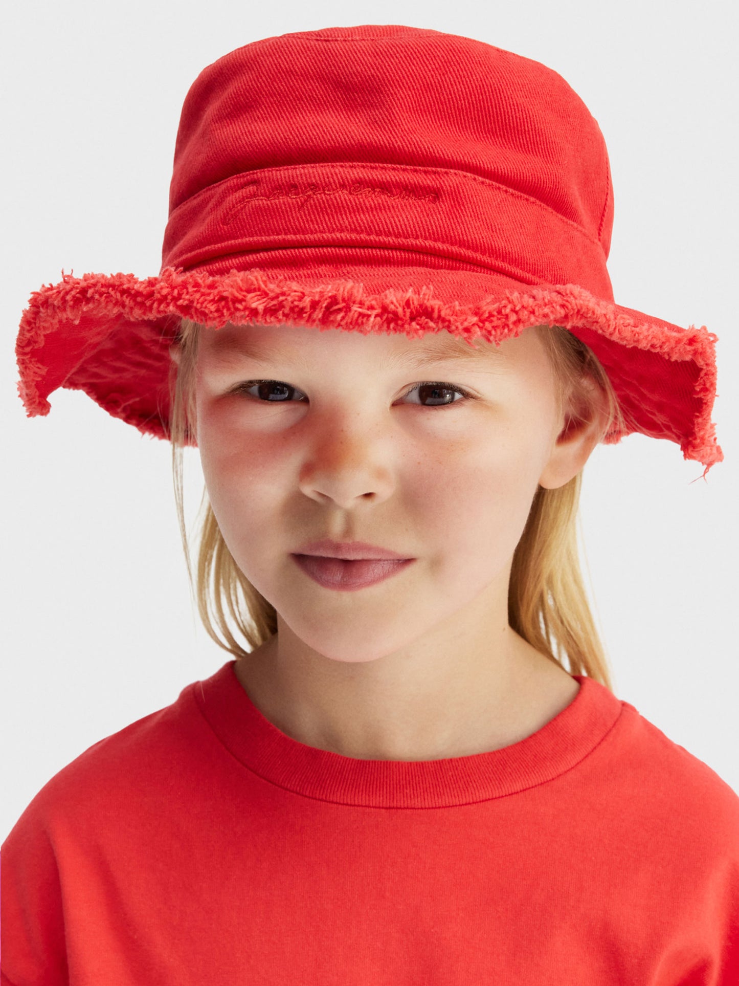 Cloche 'Le Bob Artichaut' rouge pour enfants
