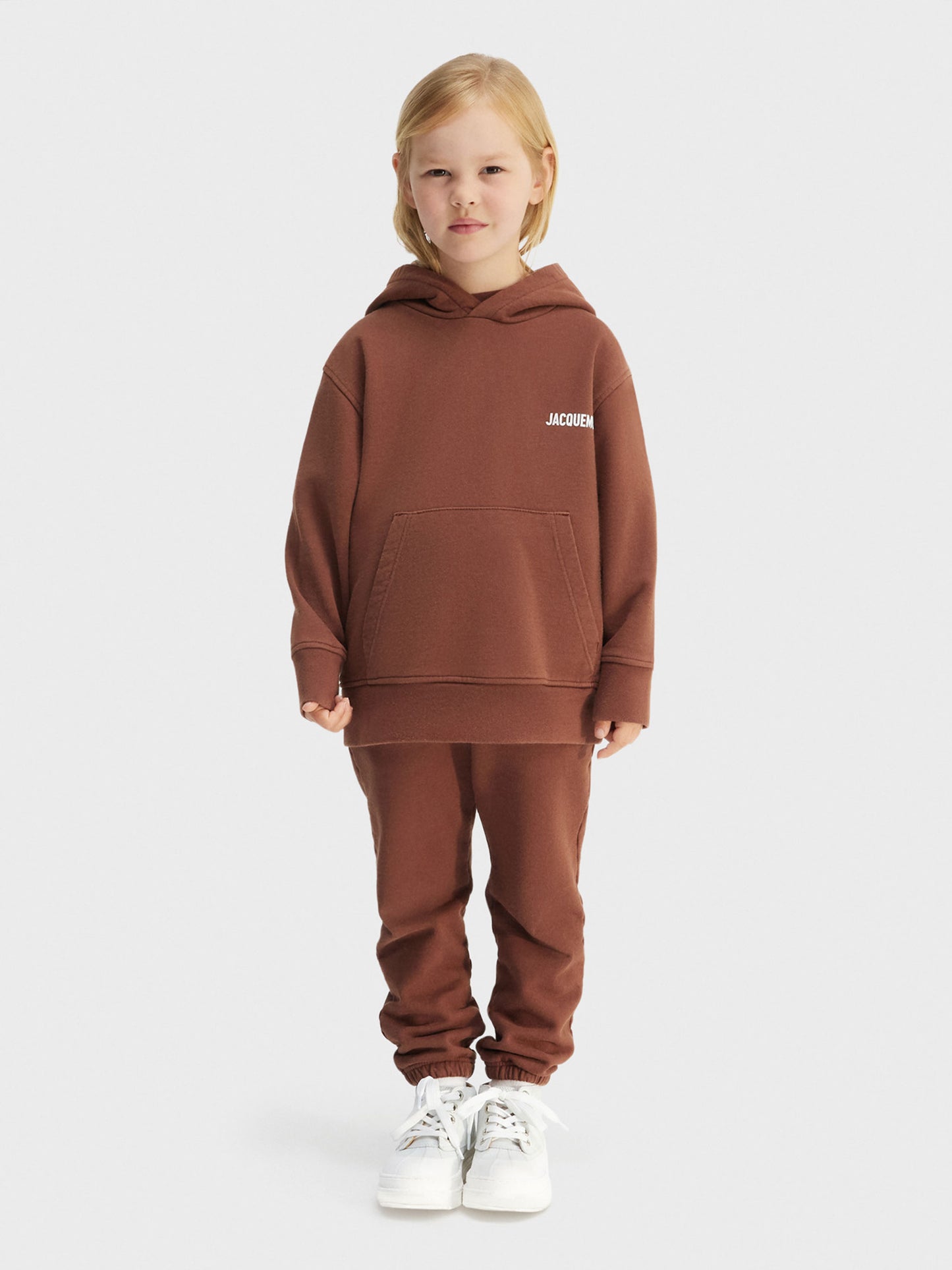 Sweat-shirt marron 'Le sweat Jacquemus' pour enfants