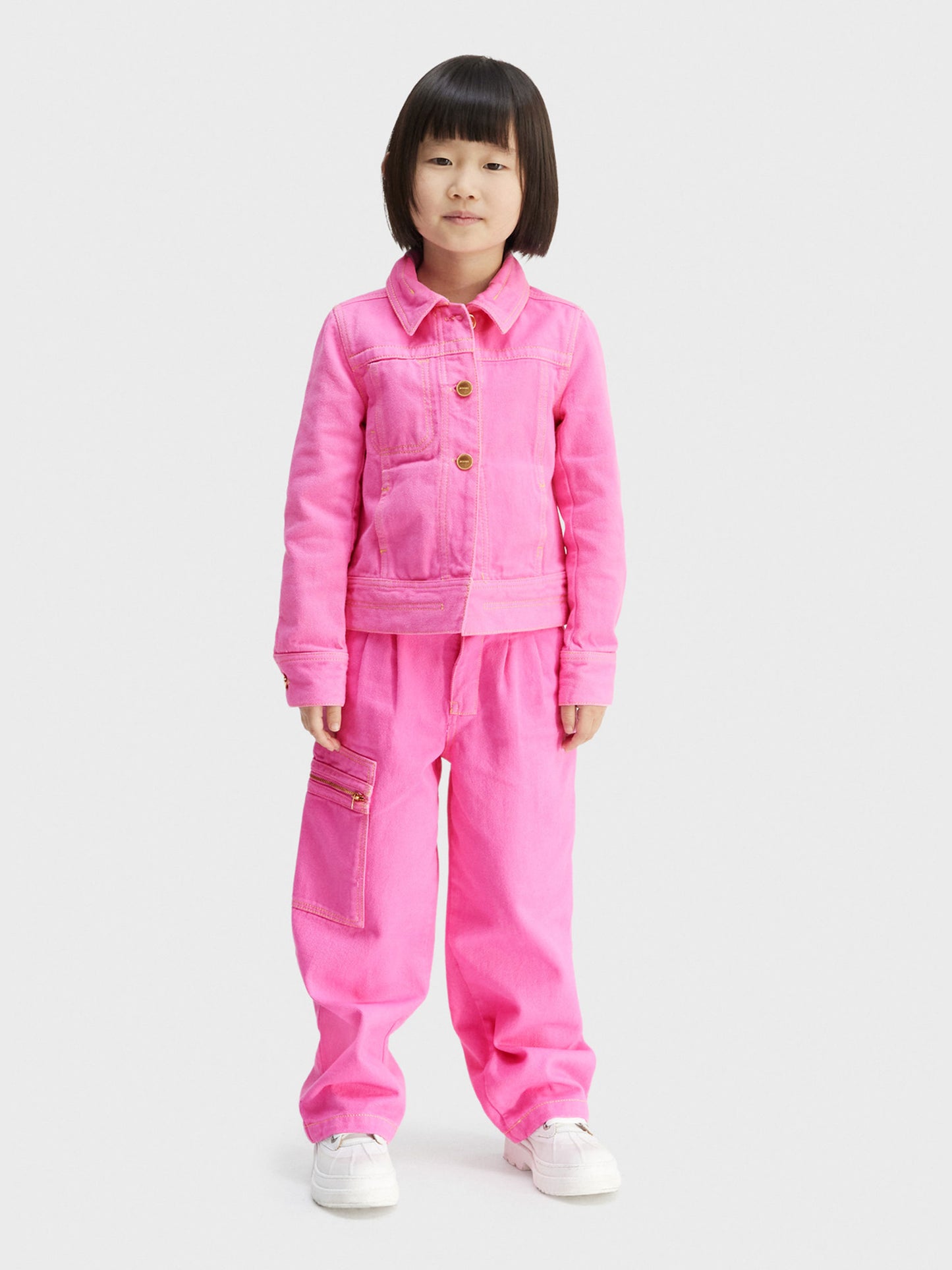 Veste fuchsia 'La Veste De Nimes' pour fille