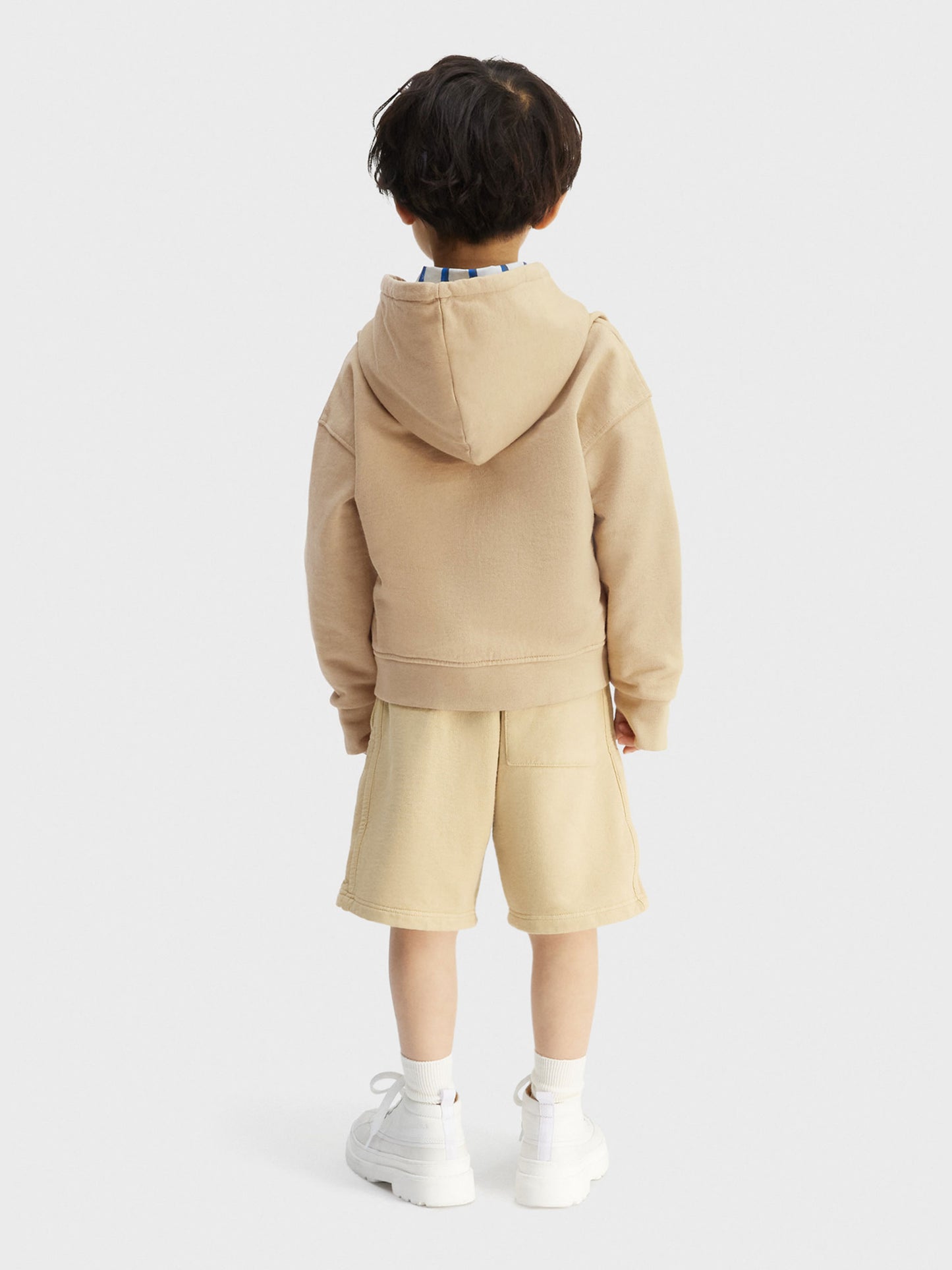 Sweat-shirt beige'Le Camargue Zippe' pour enfants