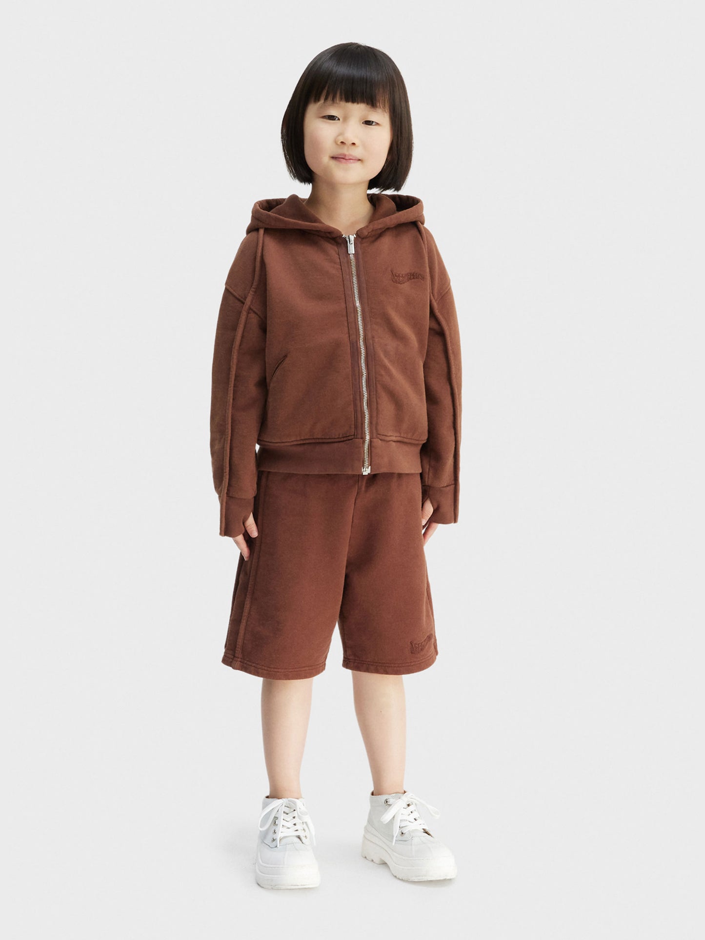 Short marron 'Le Short Camargue' pour enfants