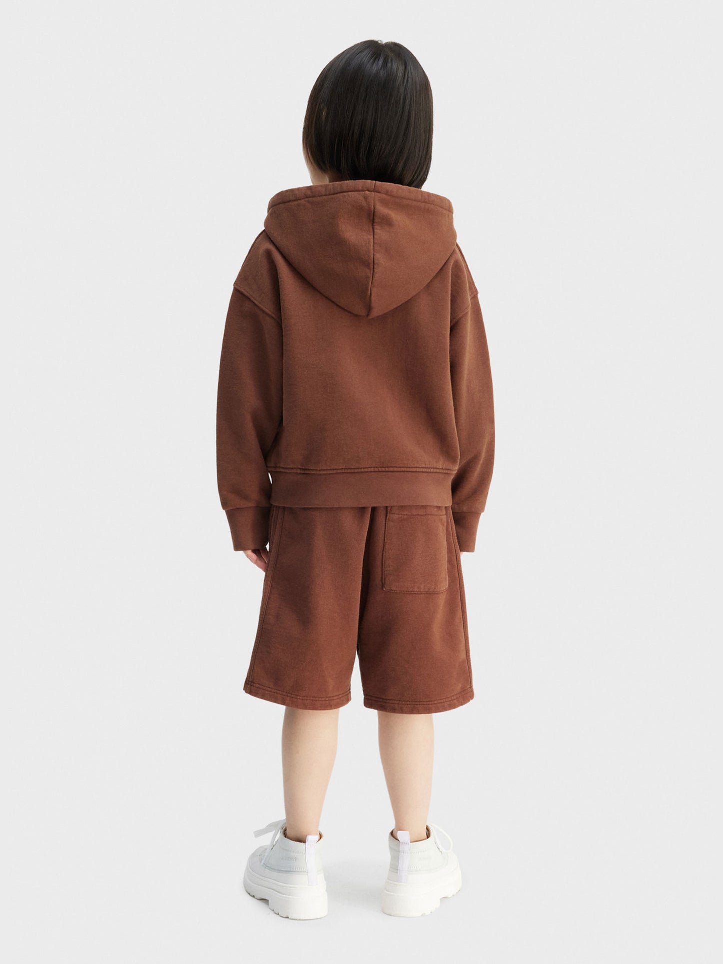 Sweat-shirt marron 'Le Camargue Zippe' pour enfants