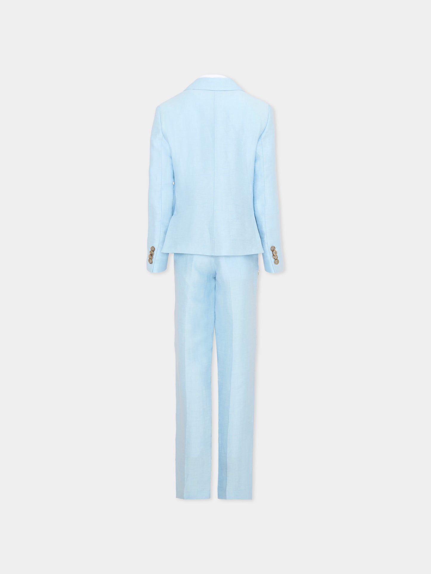Ensemble élégant bleu ciel pour garçon