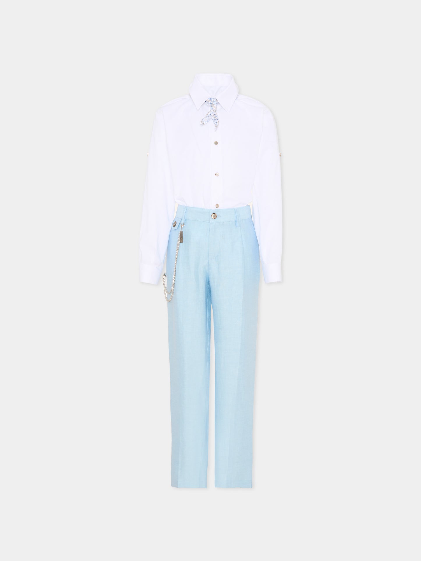 Ensemble élégant bleu ciel pour garçon