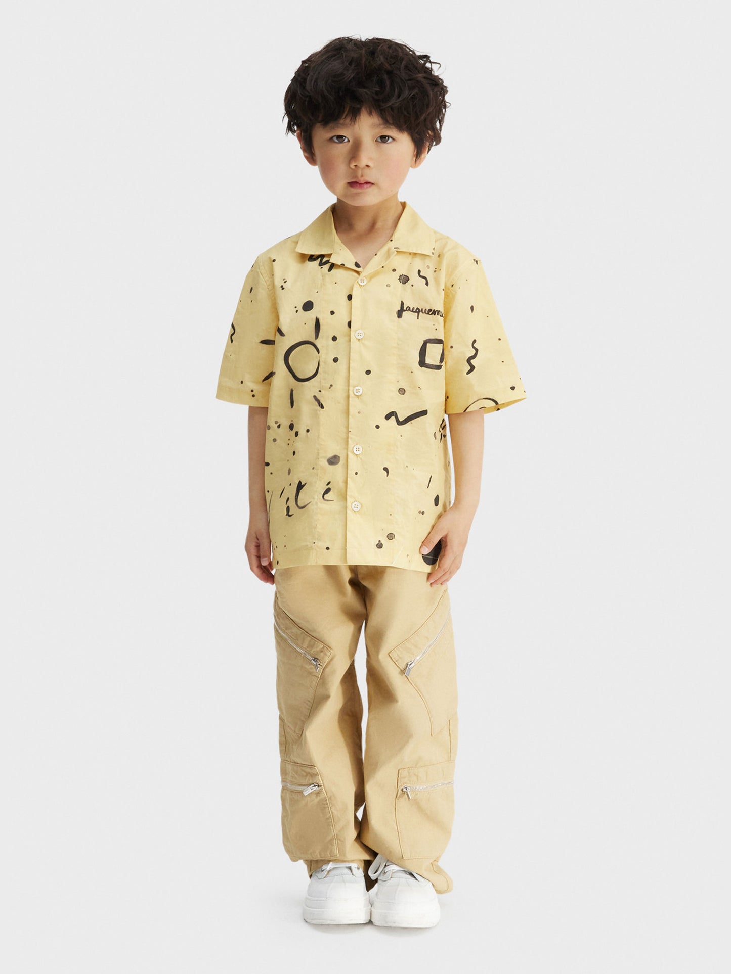 Chemise jaune  La Chemise Jean  pour garçon
