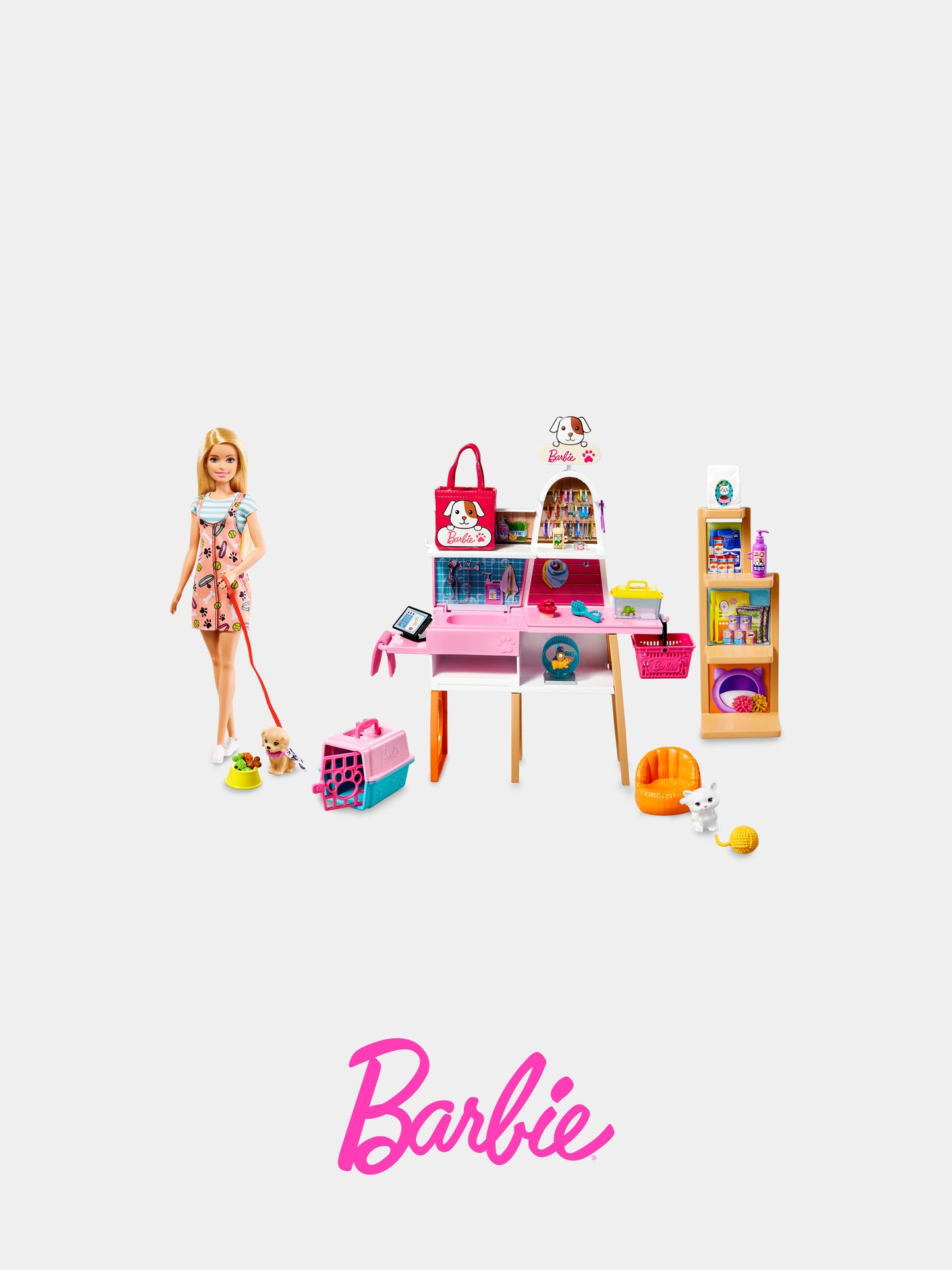 Barbie Pet Shop coffret de jeu pour fille