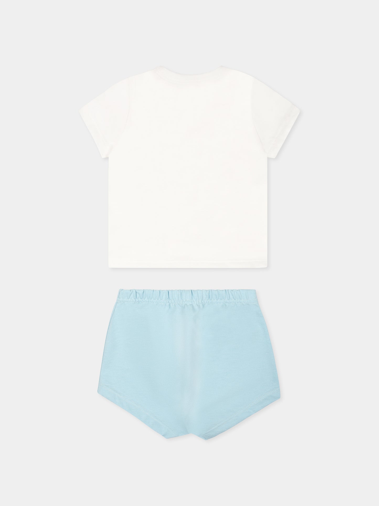 Ensemble multicolore pour bébé garçon avec logo