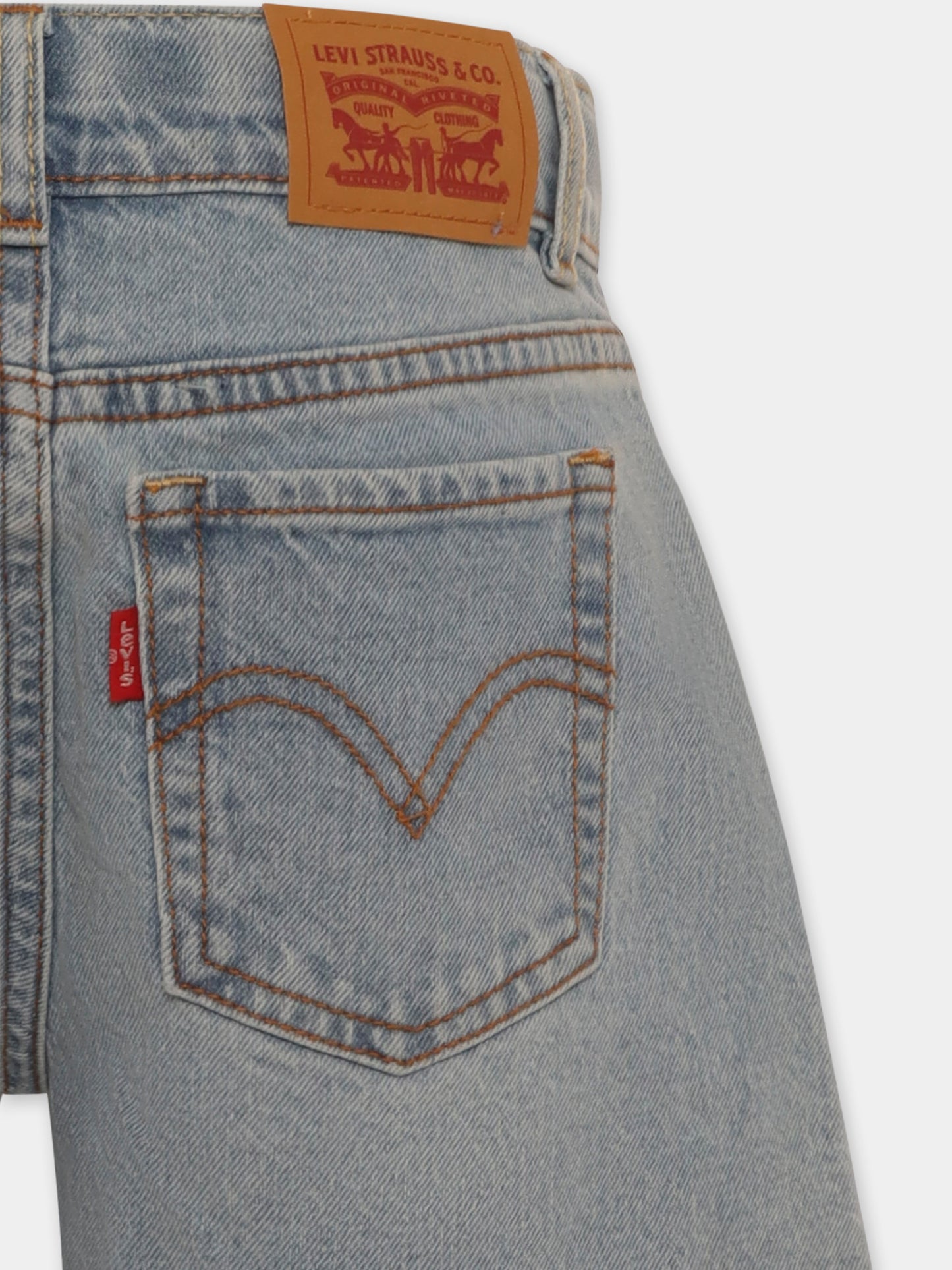 Short denim pour fille