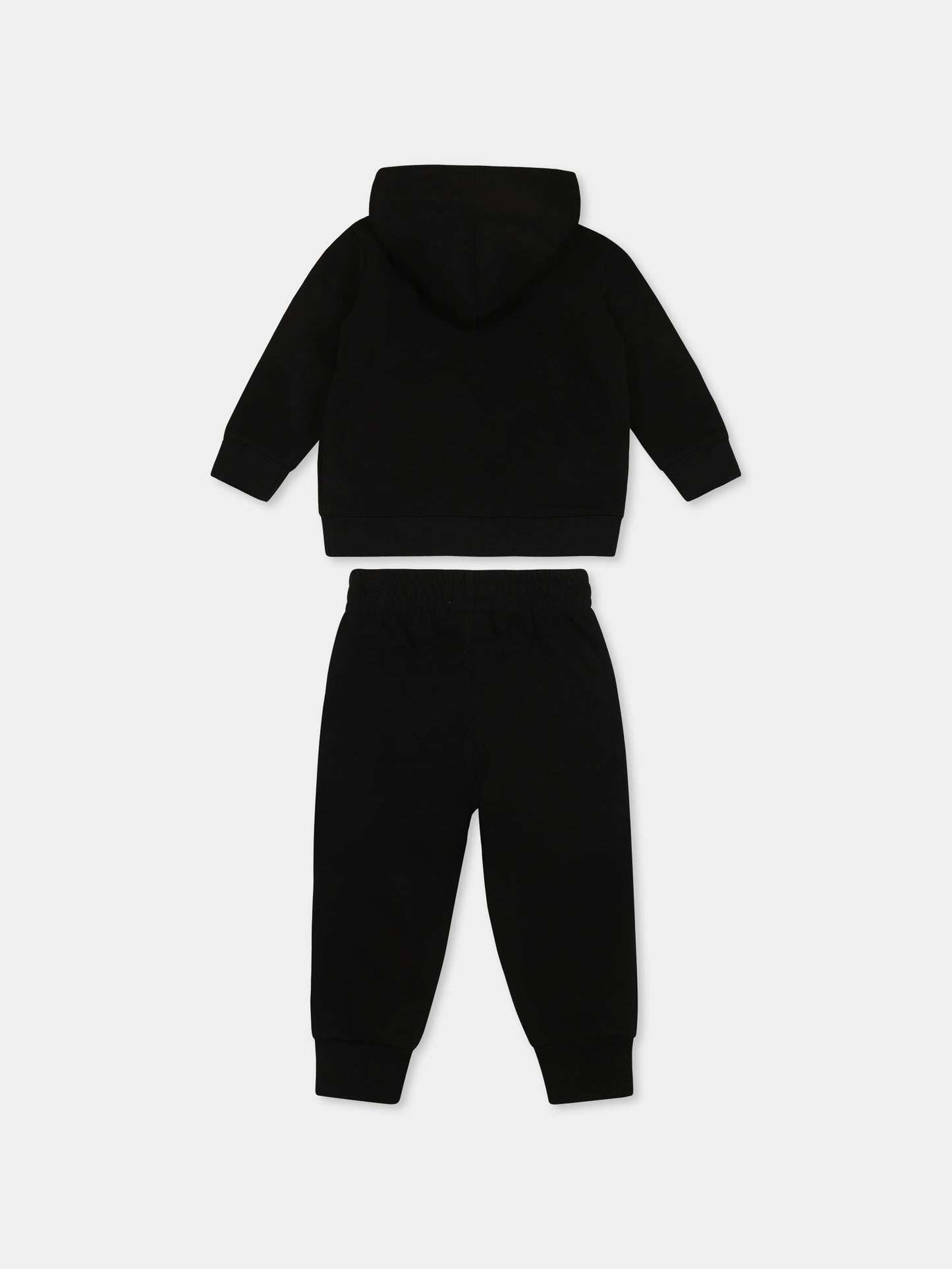 Ensemble noir pour bébé enfants avec logo