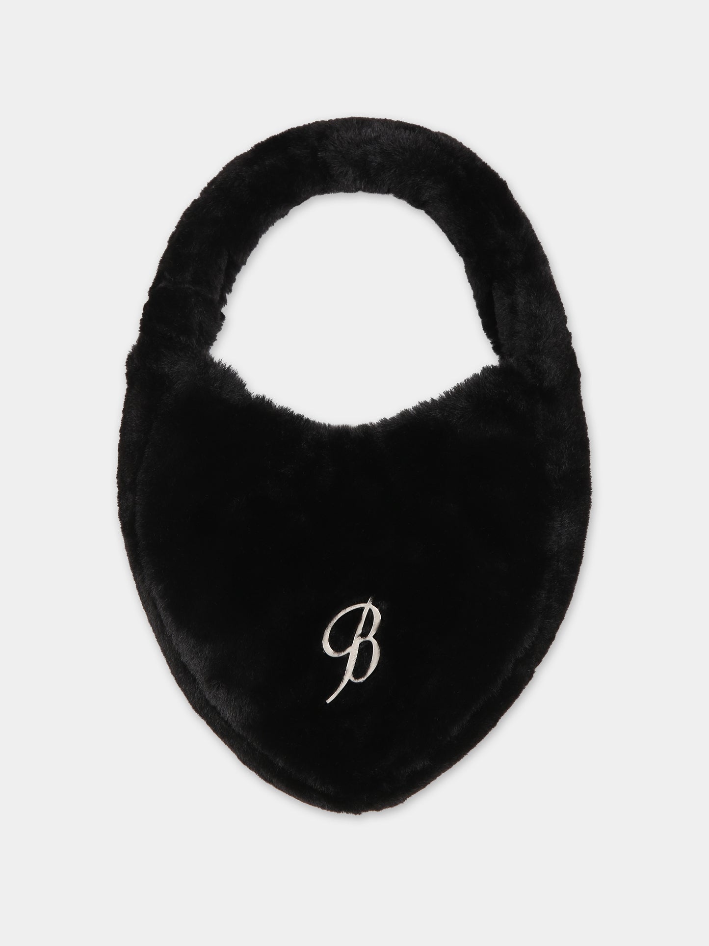 Sac noir pour fille avec logo