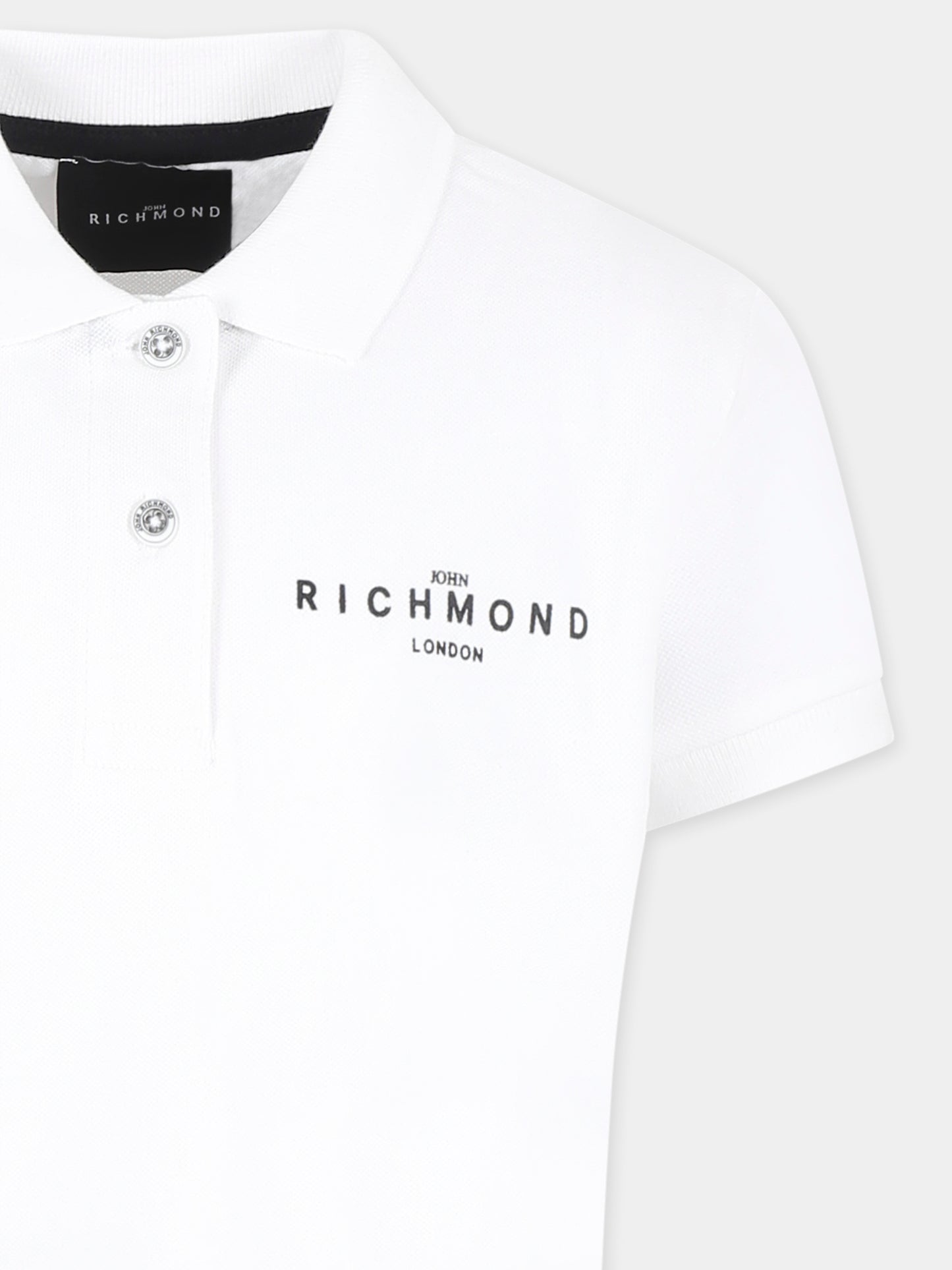 Ensemble blanc pour fille avec logo