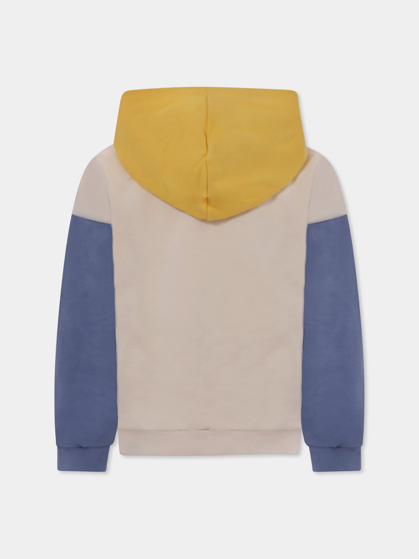 Sweat ivoire pour garçon avec logo