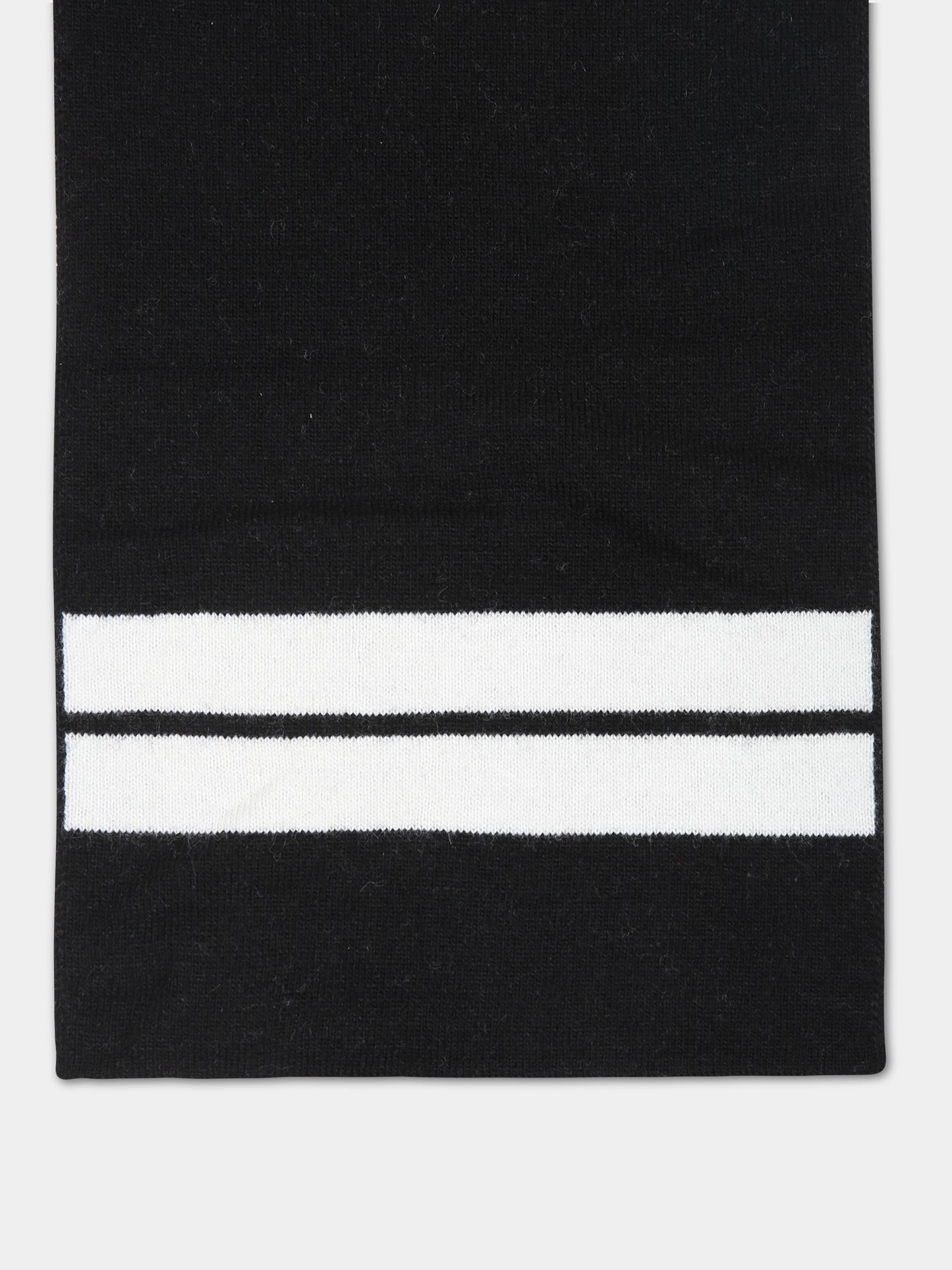 Echarpe noire pour enfants avec logo