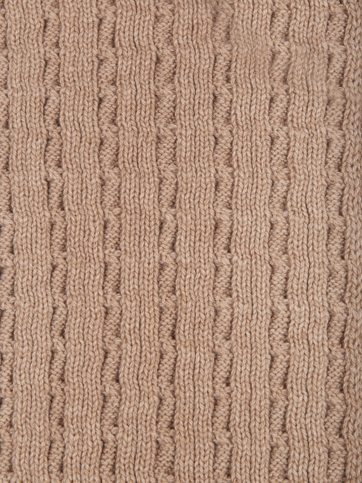 Echarpe beige pour enfants avec logo