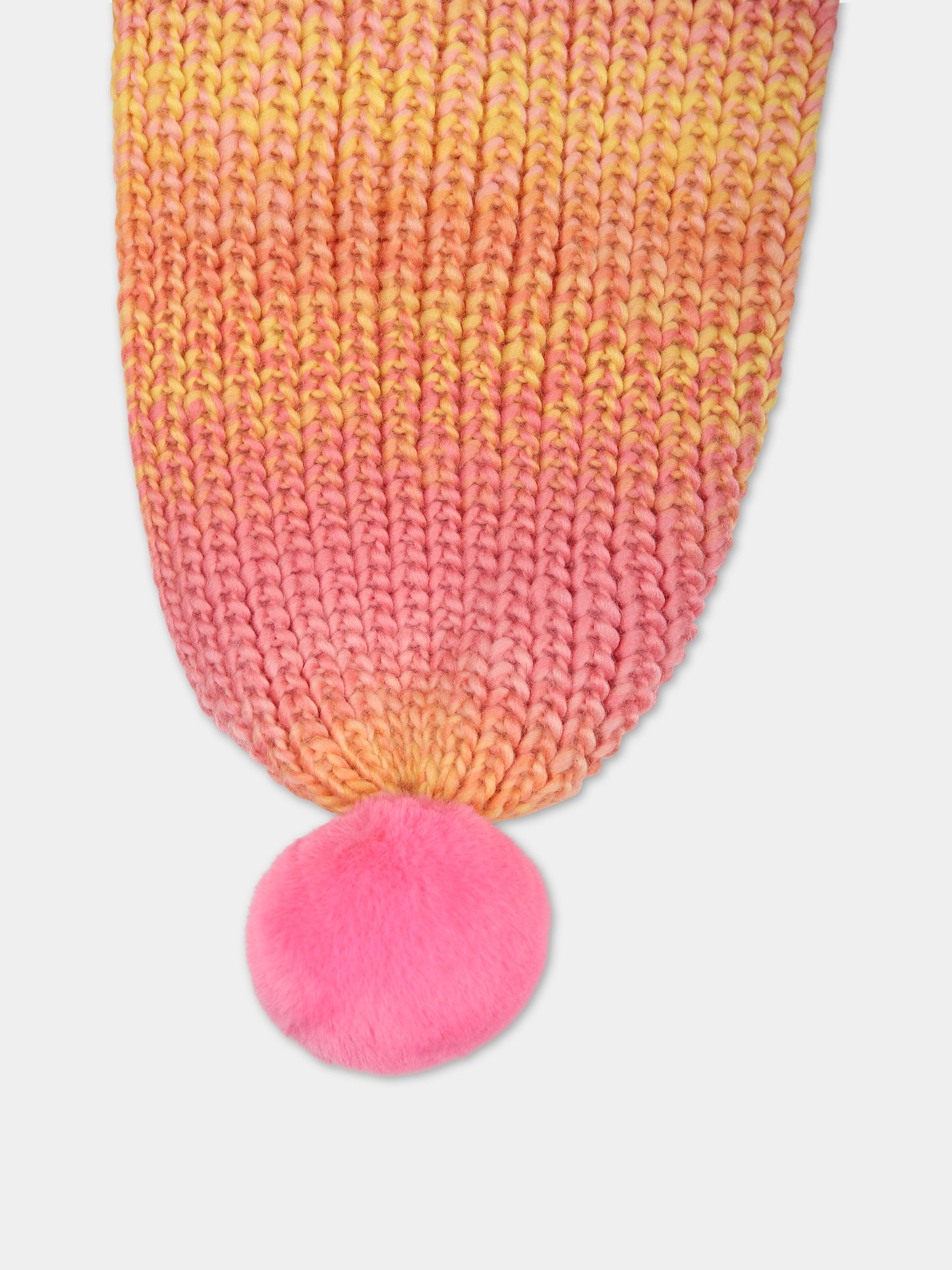 Écharpe multicolor pour fille