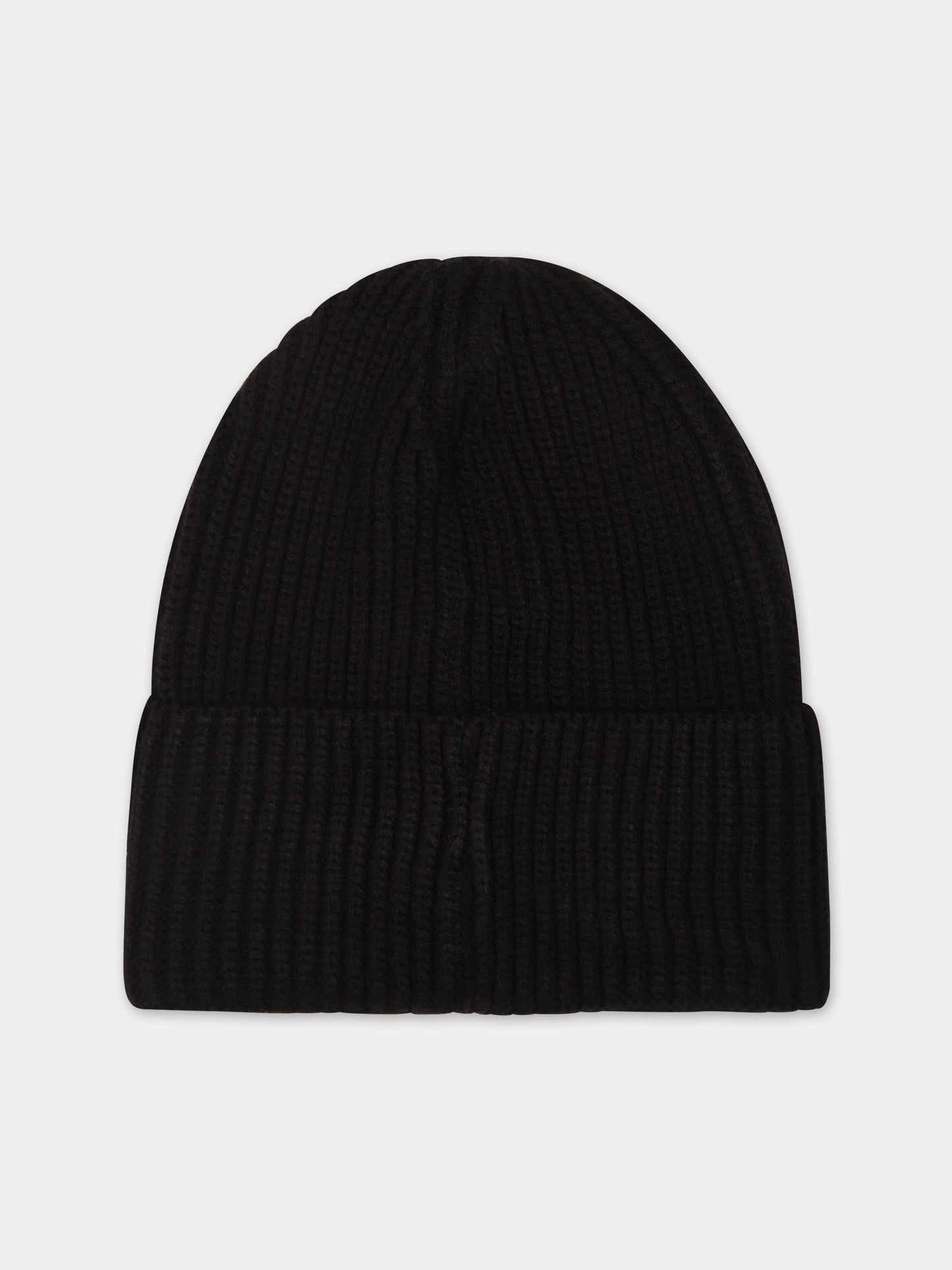 Casquette noire pour enfant avec logo