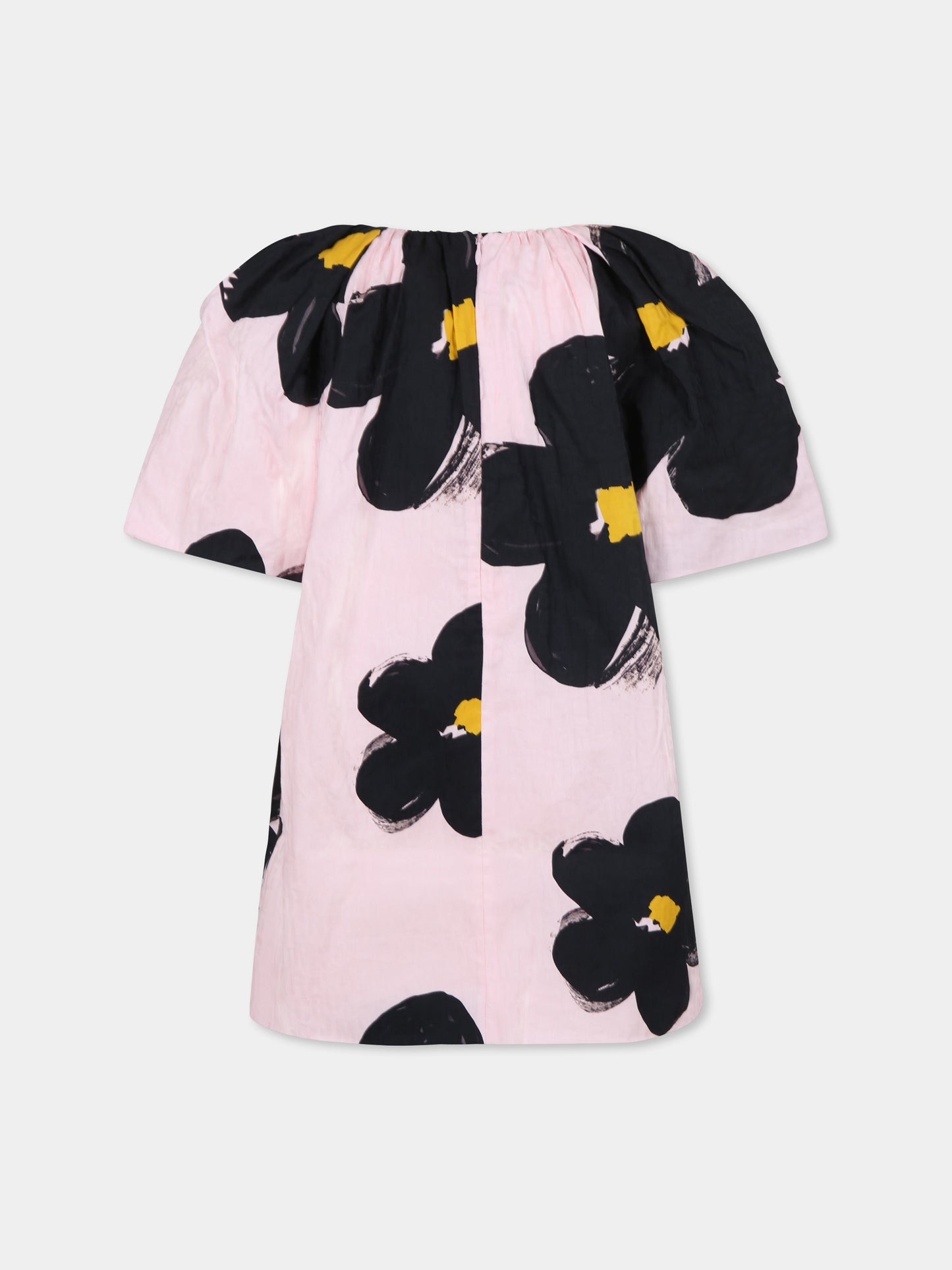 Vestito rosa per bambina con fiori,Marc Jacobs,W60504 475